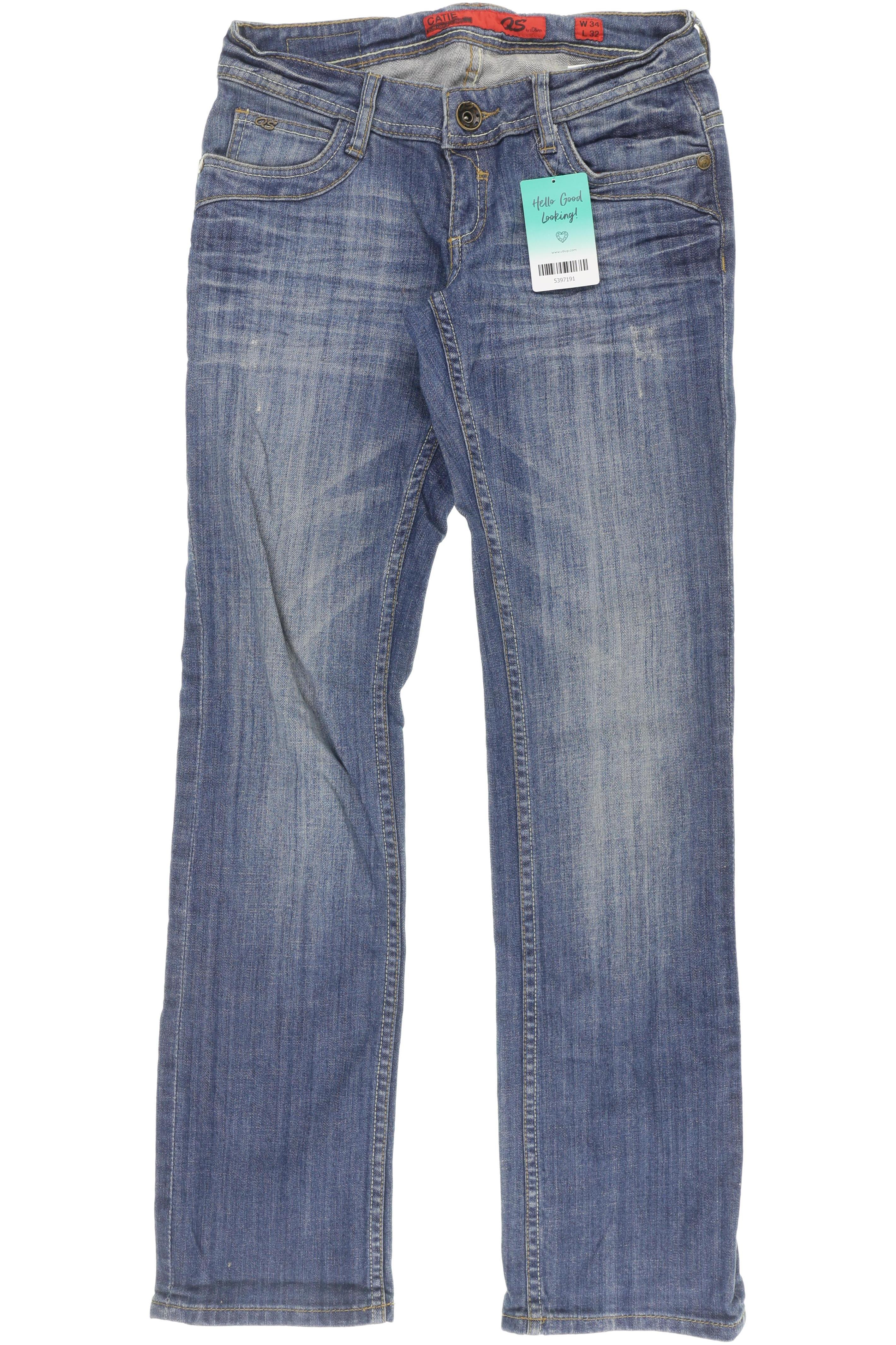 

QS by s.Oliver Damen Jeans, blau, Gr. 34