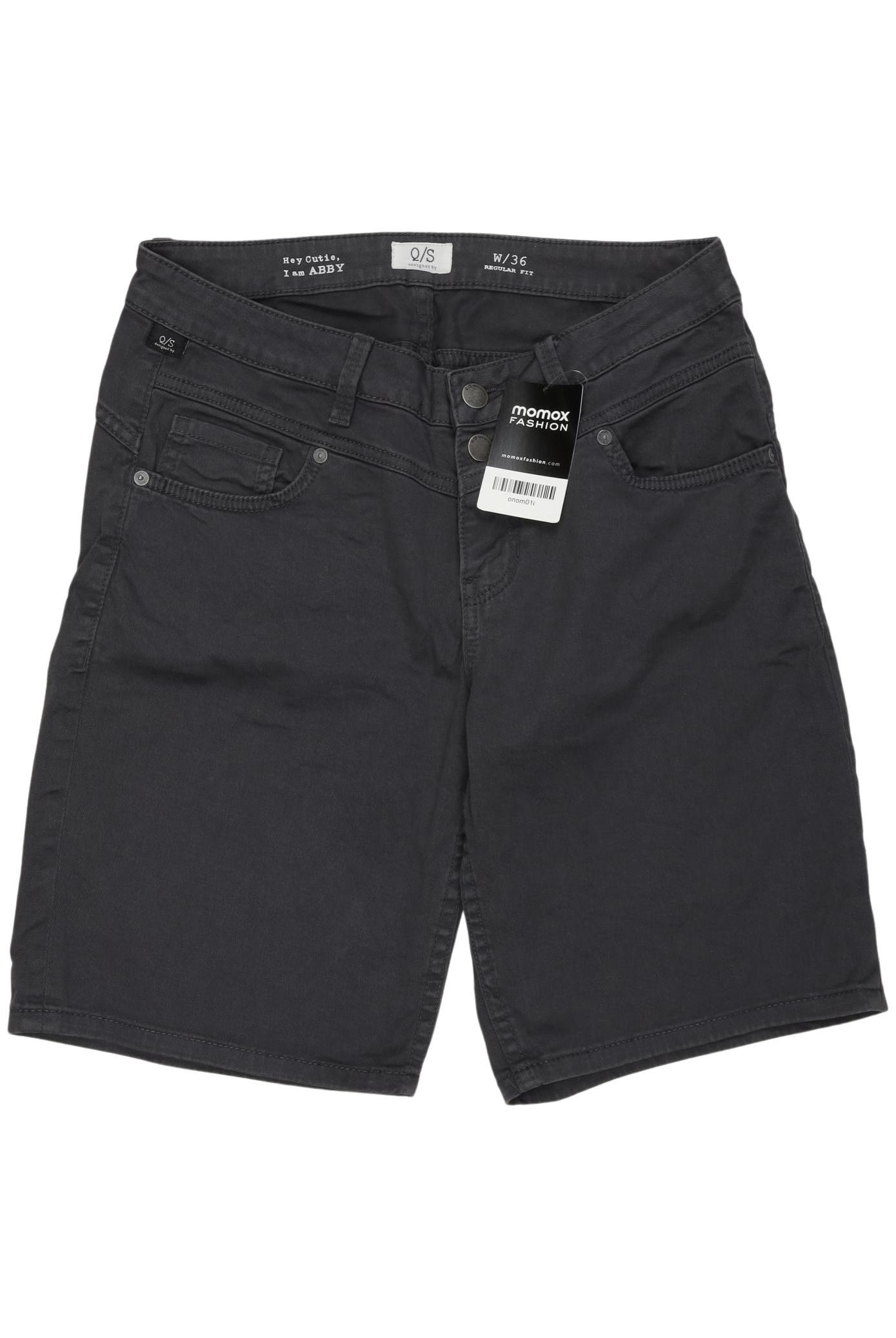 

QS by s.Oliver Damen Shorts, grau, Gr. 36
