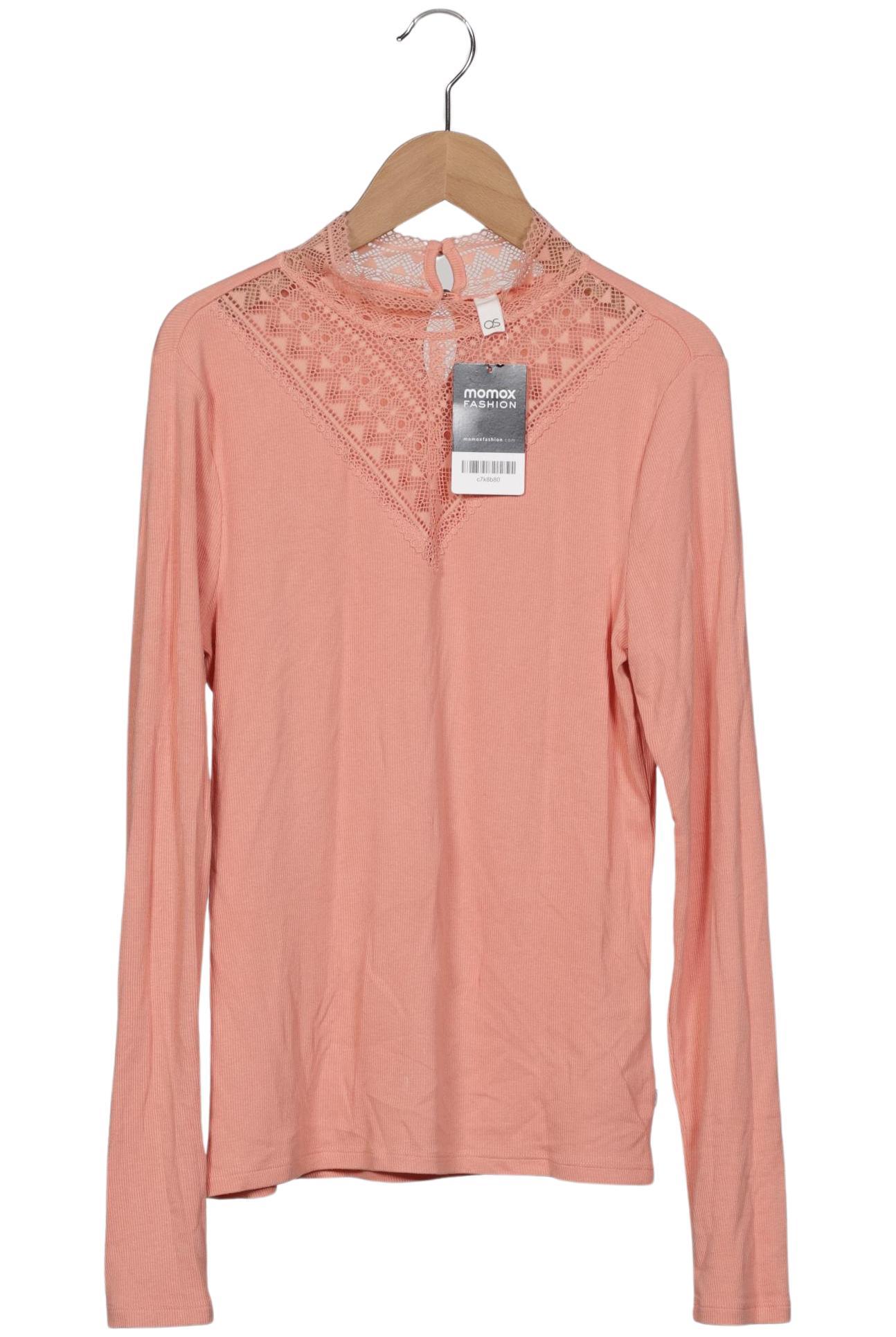 

QS by s.Oliver Damen Langarmshirt, pink, Gr. 38