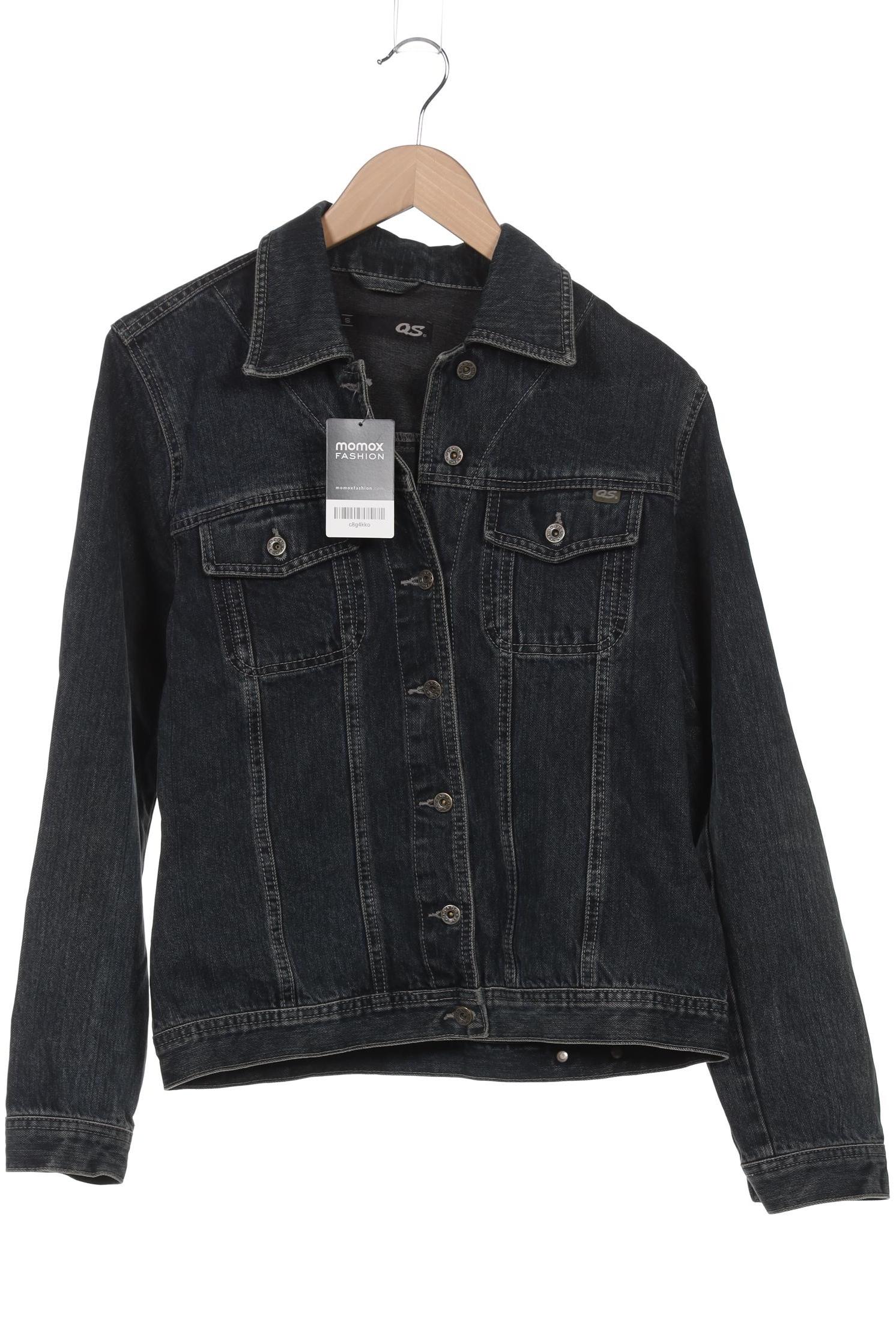 

QS by s.Oliver Damen Jacke, marineblau, Gr. 36