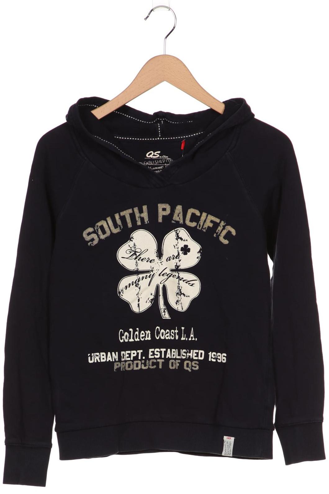 

QS by s.Oliver Damen Kapuzenpullover, marineblau