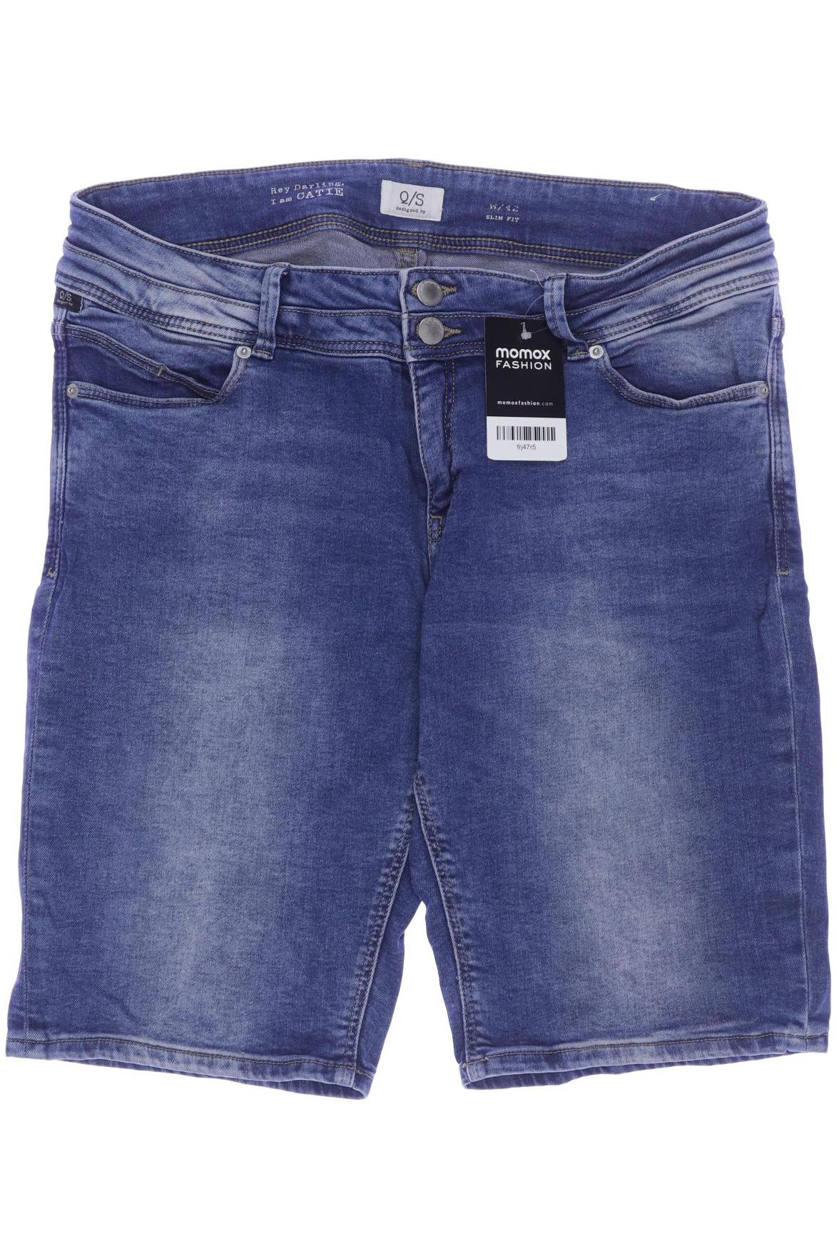 

QS by s.Oliver Damen Shorts, blau, Gr. 42