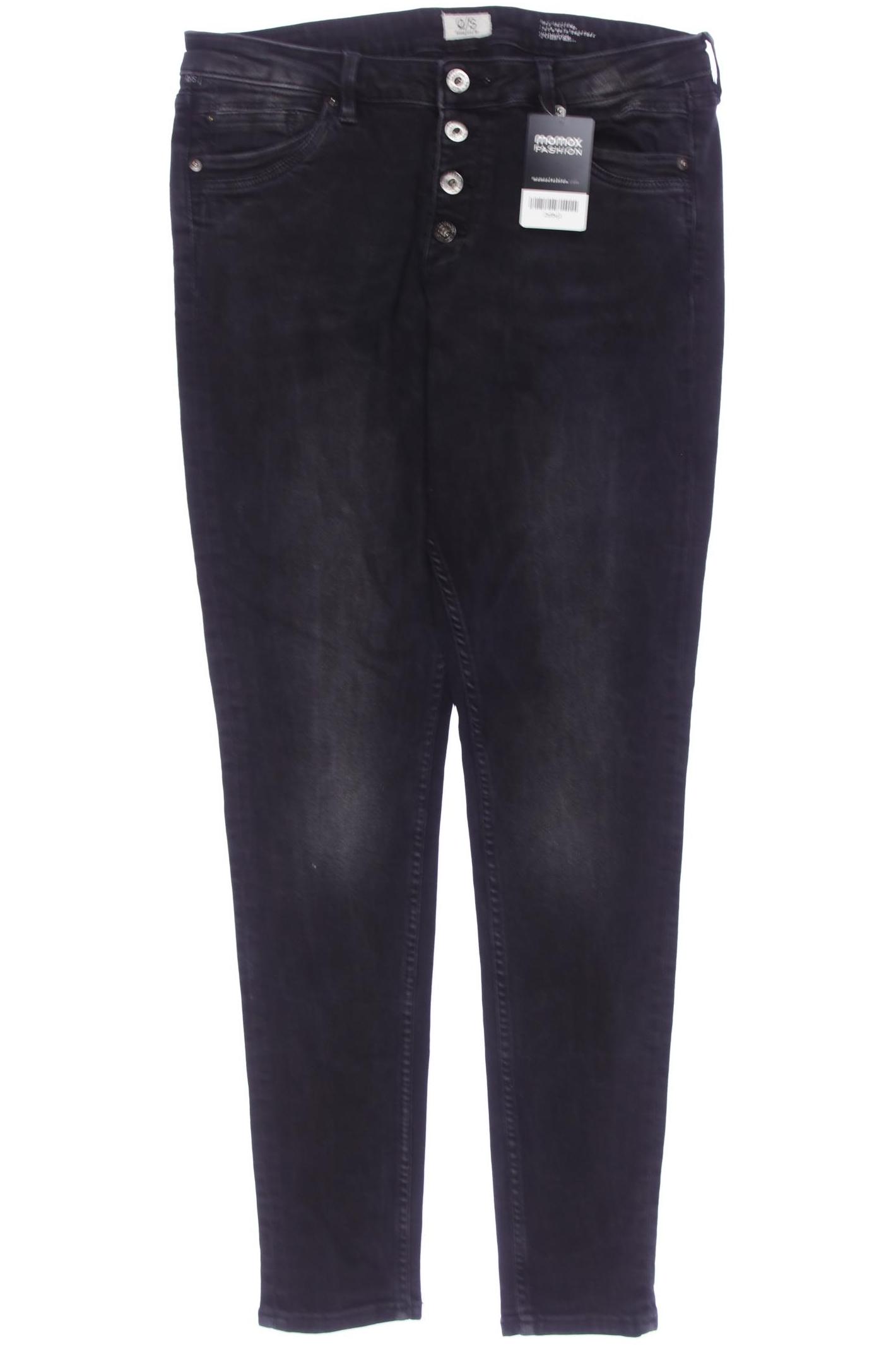 

QS by s.Oliver Damen Jeans, schwarz, Gr. 42