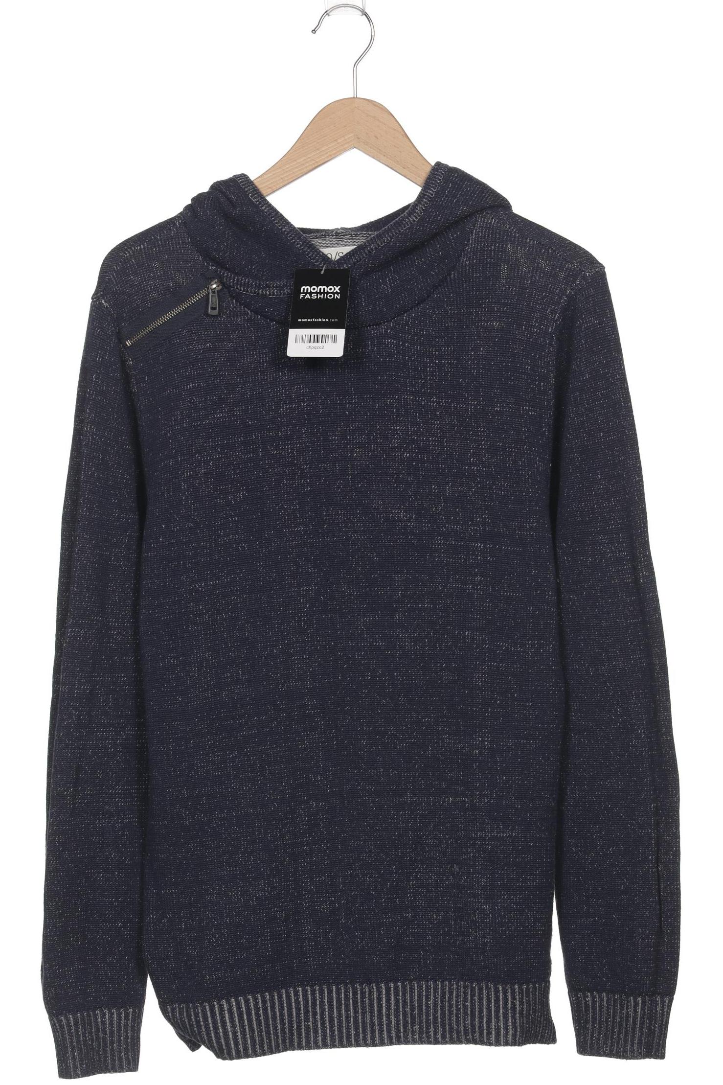 

QS by s.Oliver Herren Kapuzenpullover, marineblau, Gr. 52