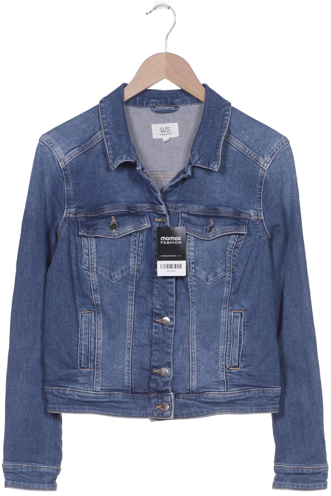 

QS by s.Oliver Damen Jacke, blau, Gr. 42
