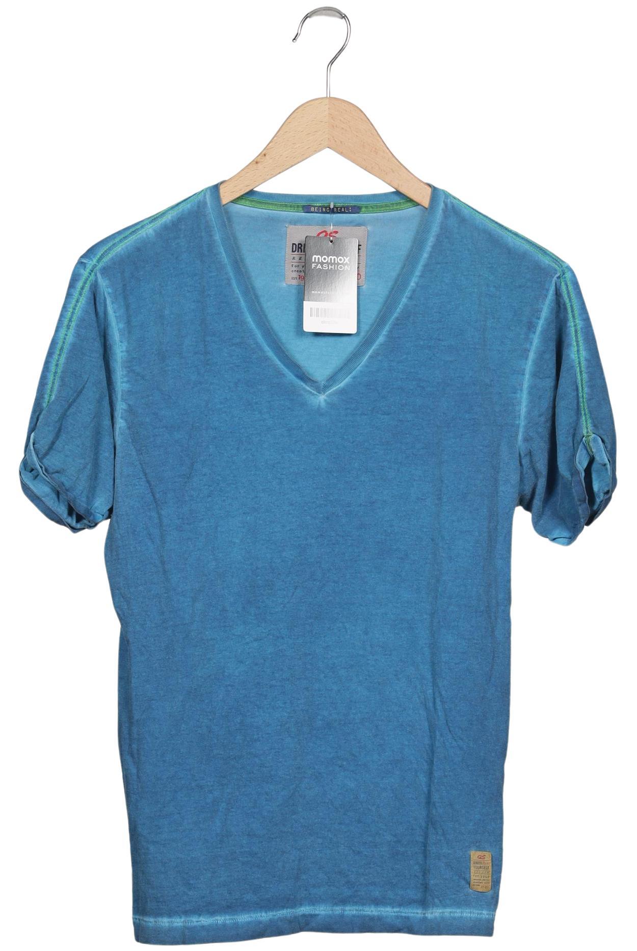 Thumbnail - QS by s.Oliver Herren T-Shirt, hellblau, Gr. 48