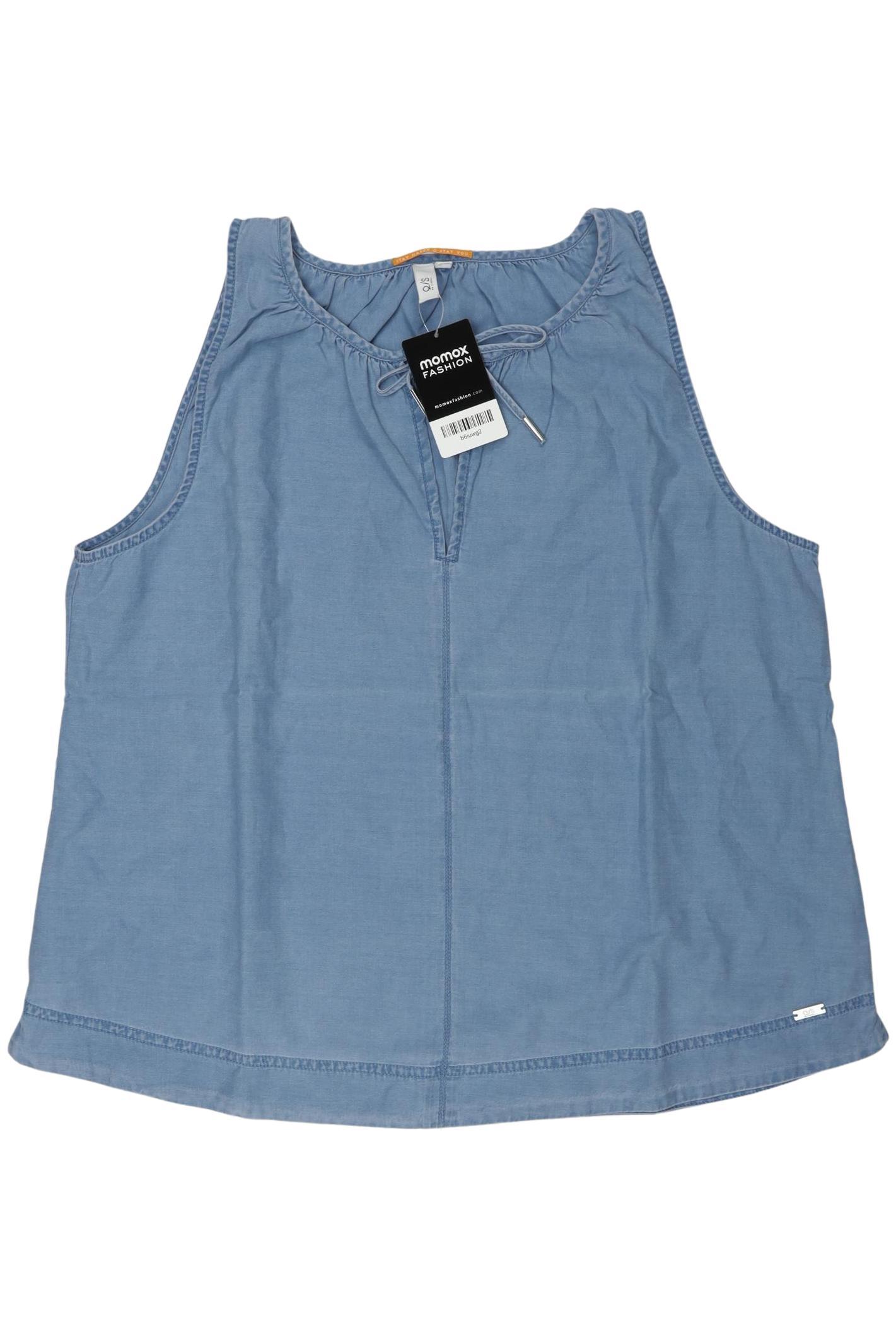 

QS by s.Oliver Damen Top, blau, Gr. 44