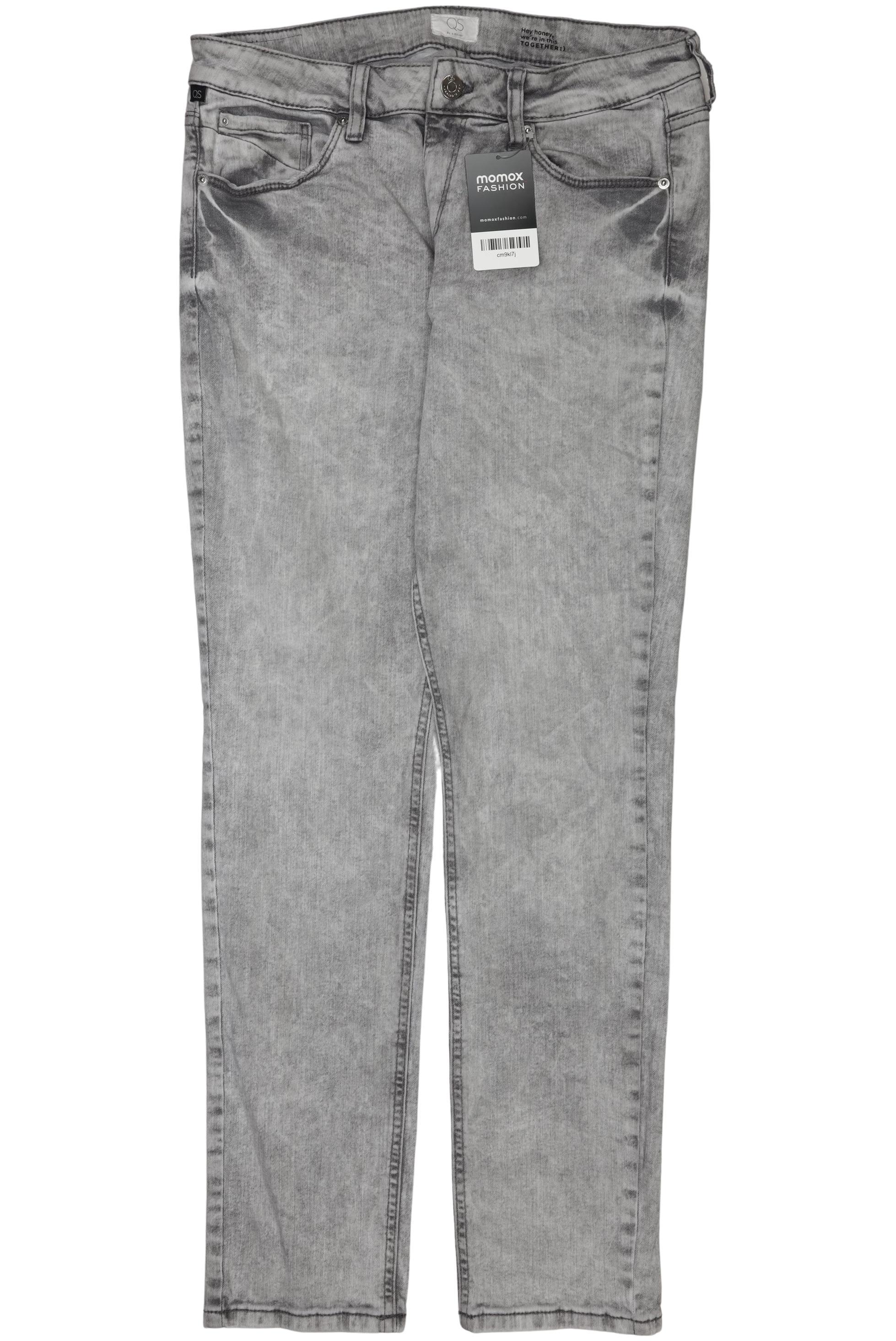 

QS by s.Oliver Damen Jeans, grau, Gr. 38