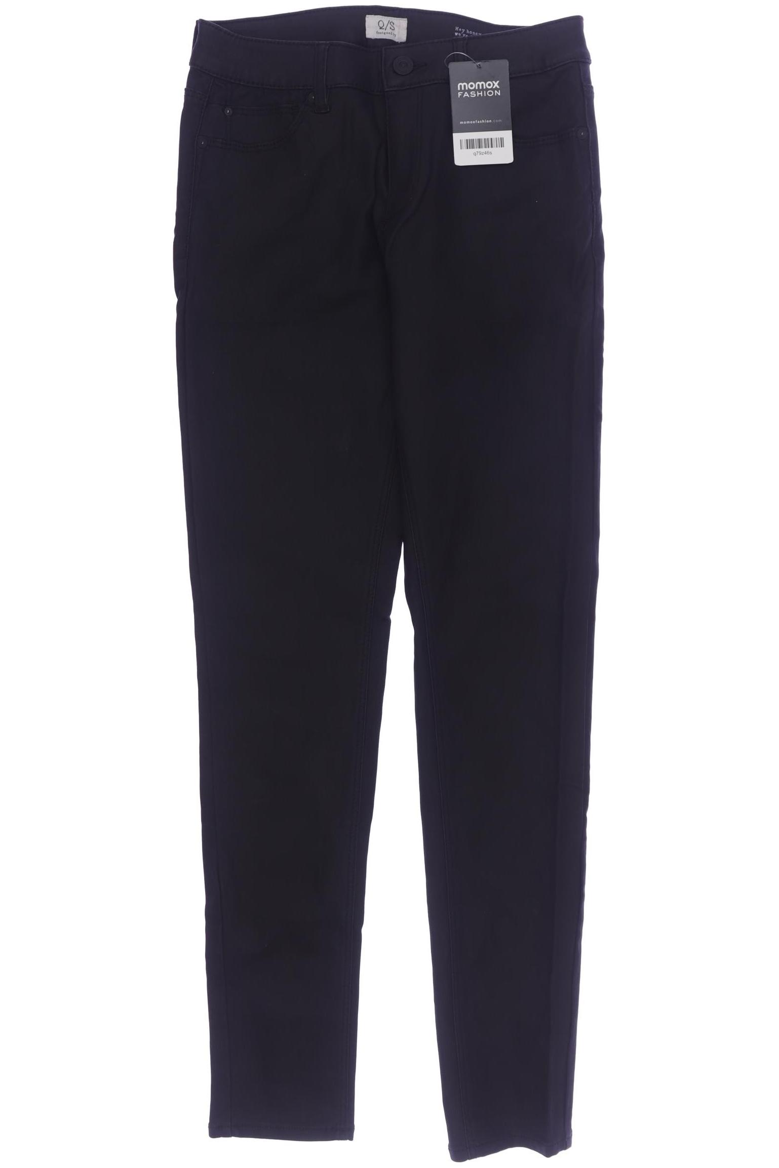 

QS by s.Oliver Damen Stoffhose, schwarz, Gr. 34