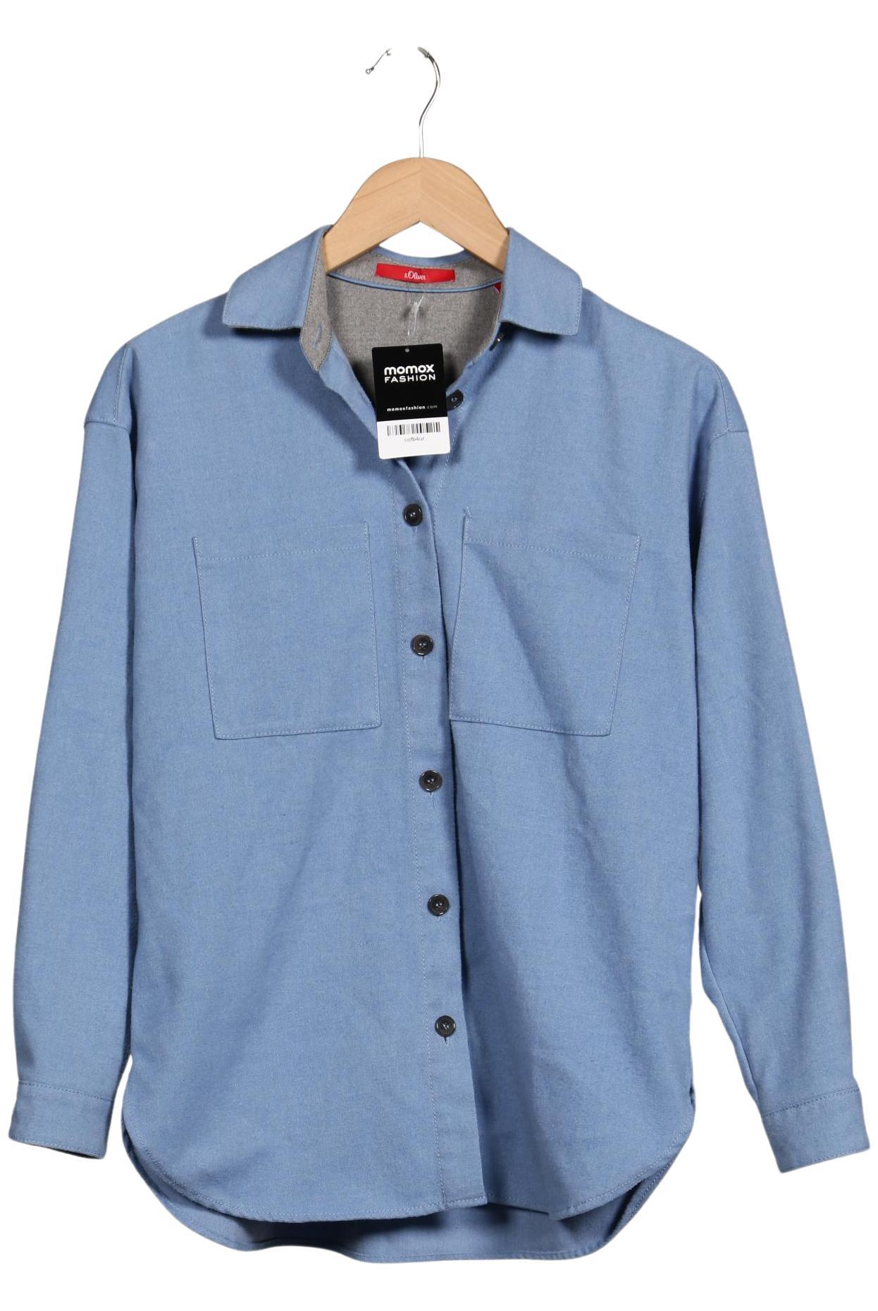 

QS by s.Oliver Damen Jacke, blau, Gr. 34