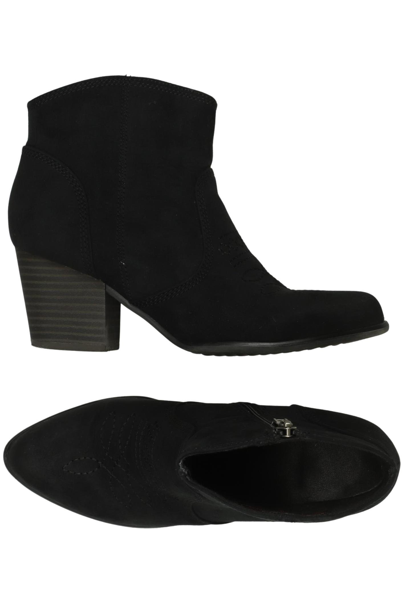 

QS by s.Oliver Damen Stiefelette, schwarz, Gr. 37