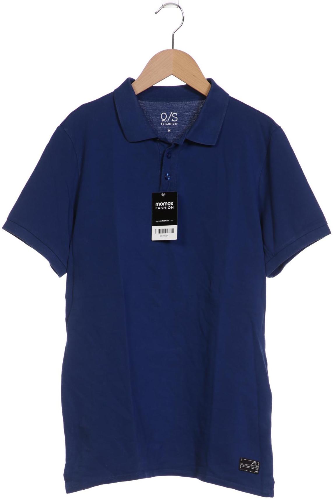

QS by s.Oliver Herren Poloshirt, blau, Gr. 48