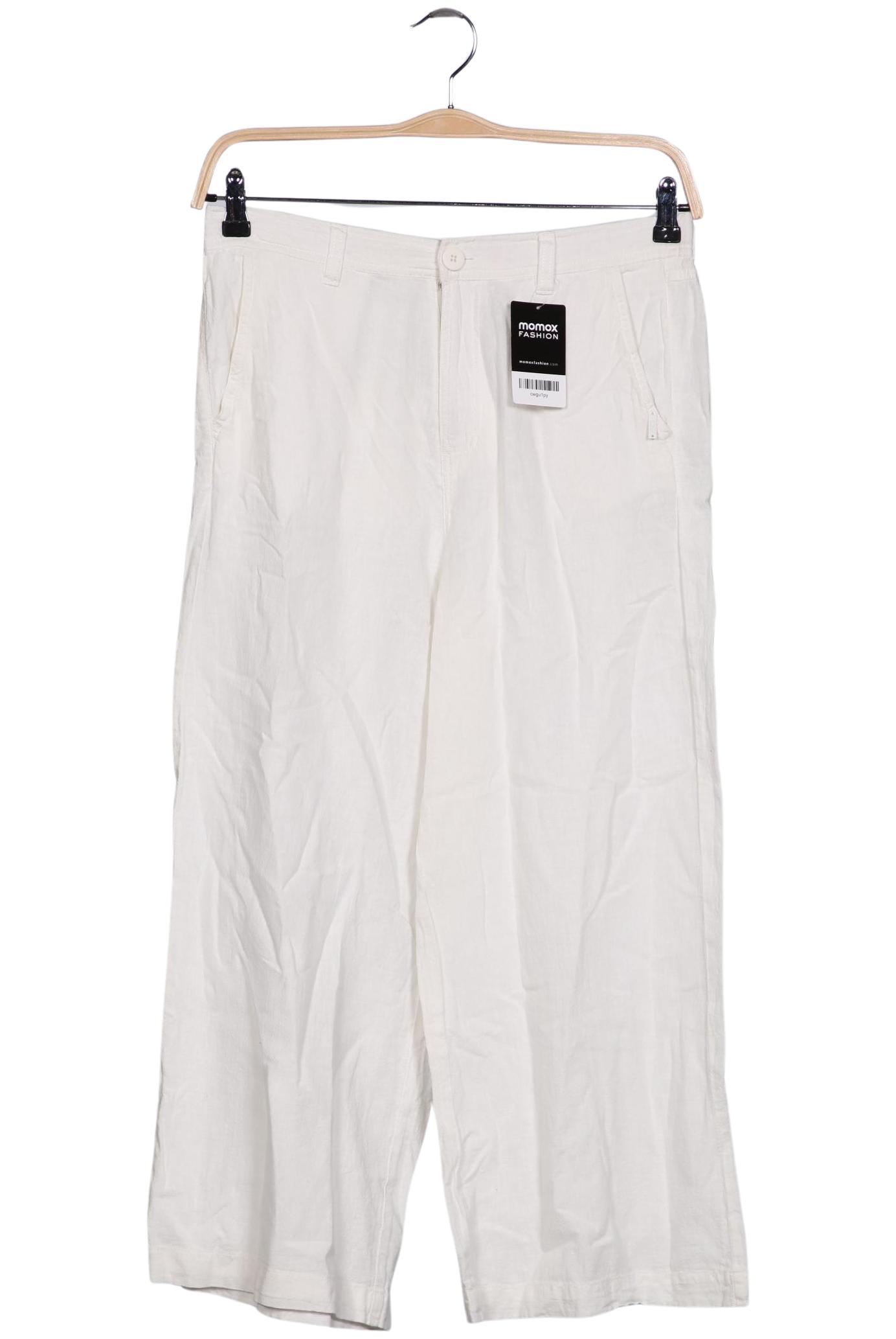 

QS by s.Oliver Damen Stoffhose, weiß, Gr. 38