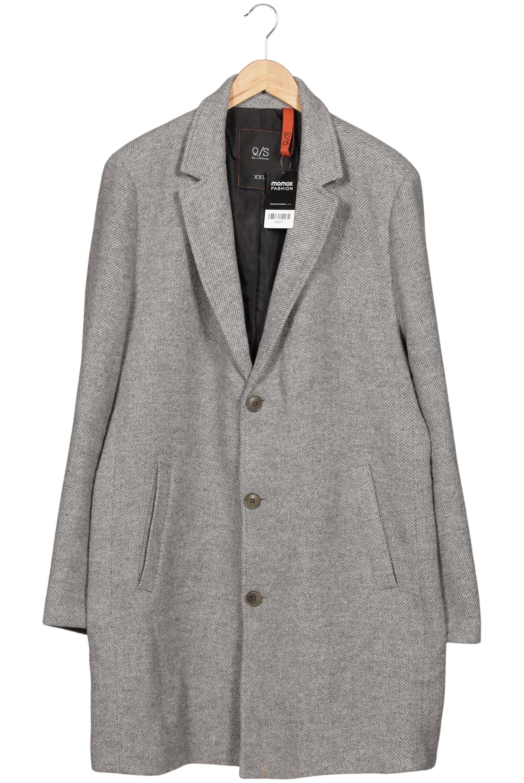 

QS by s.Oliver Herren Mantel, grau, Gr. 56