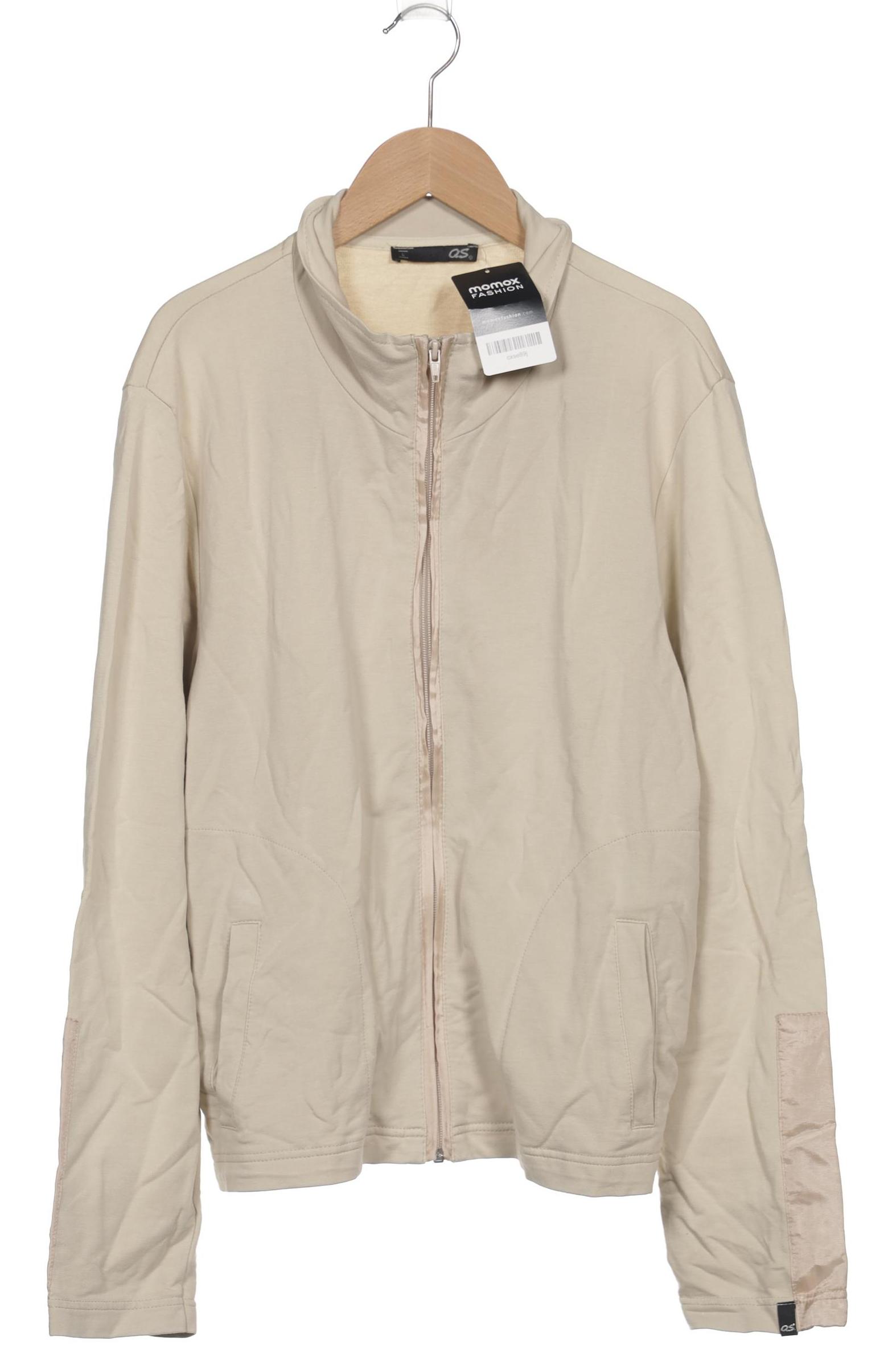 

QS by s.Oliver Damen Sweatshirt, beige, Gr. 42