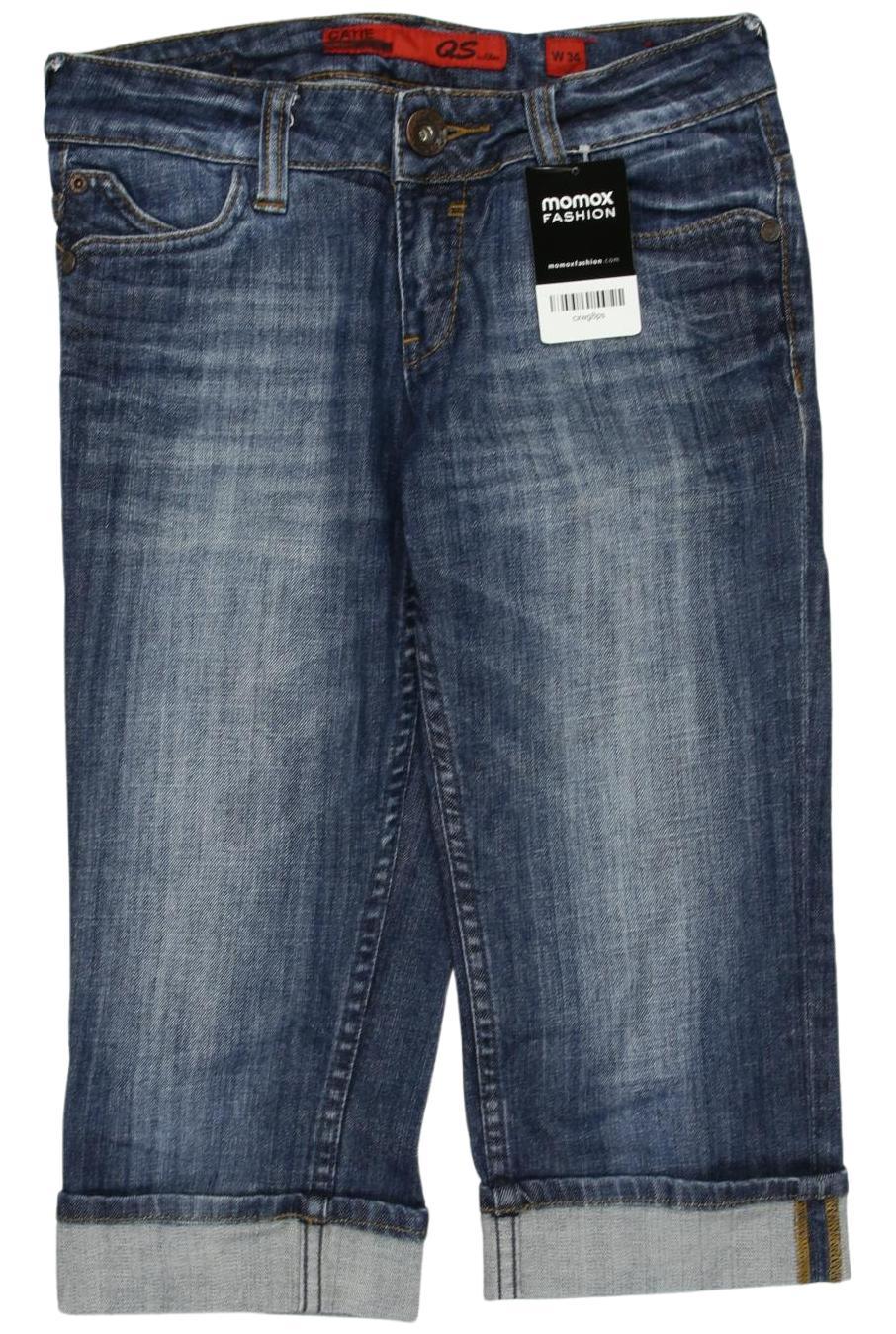 

QS by s.Oliver Damen Shorts, marineblau, Gr. 34