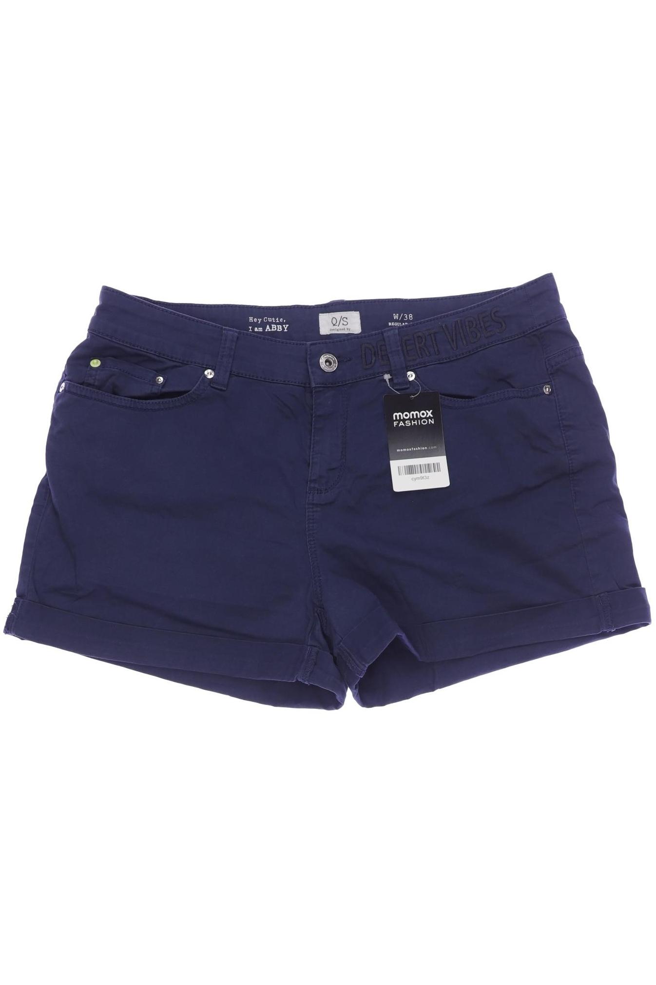 

QS by s.Oliver Damen Shorts, marineblau, Gr. 38