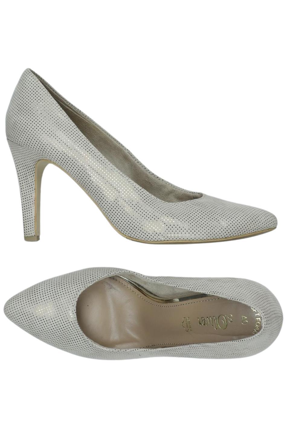 

QS by s.Oliver Damen Pumps, silber, Gr. 40