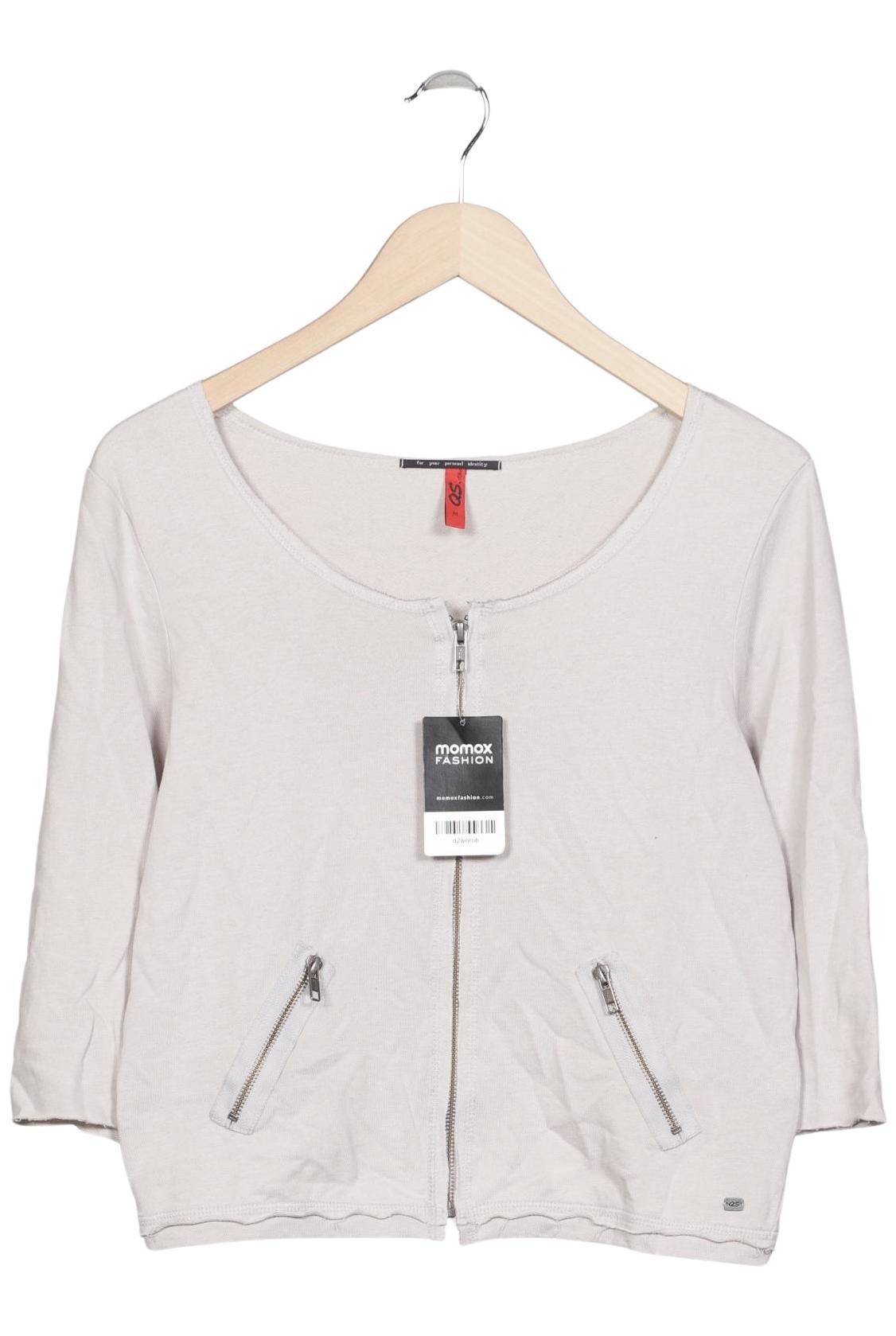 

QS by s.Oliver Damen Strickjacke, grau, Gr. 38