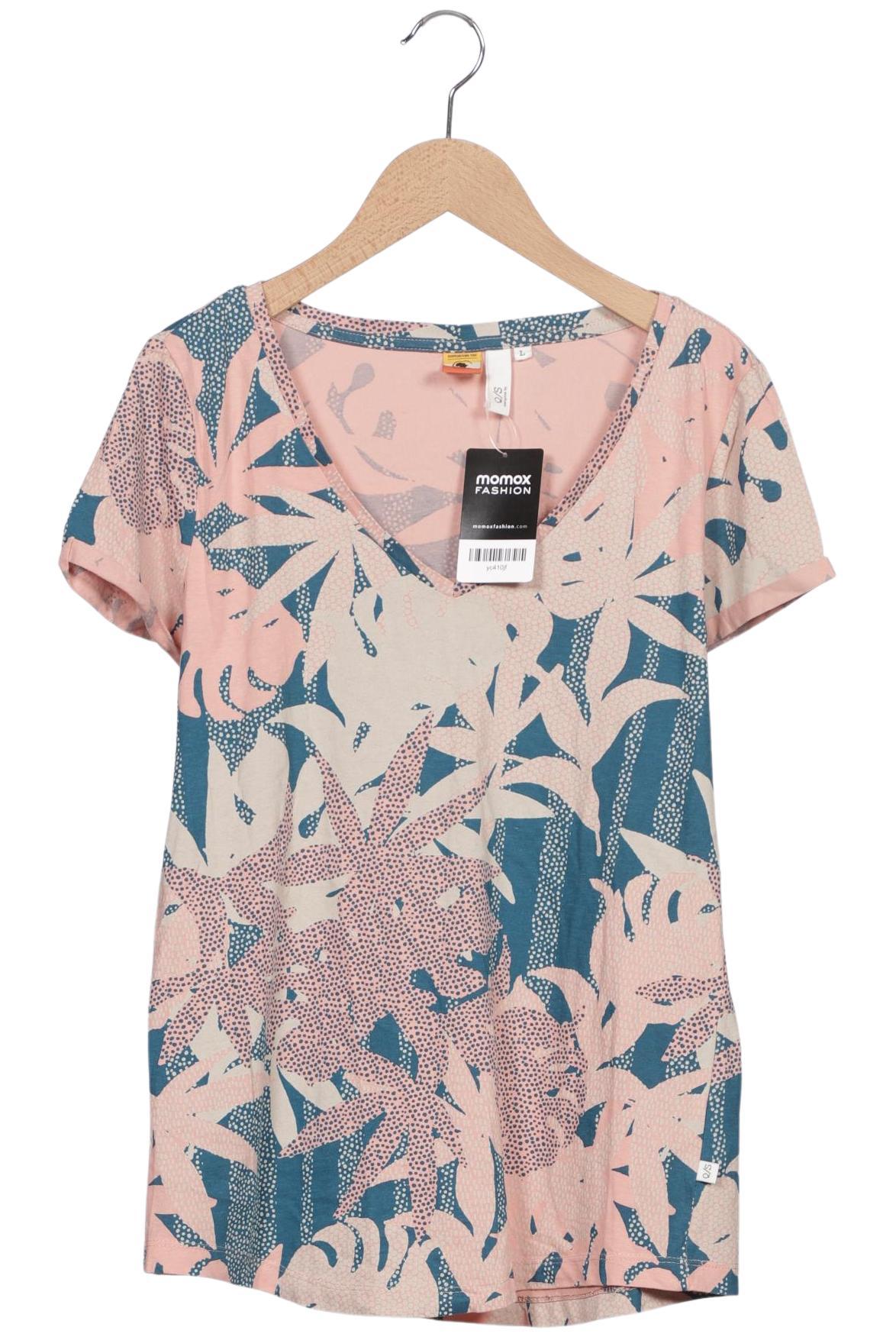 

QS by s.Oliver Damen T-Shirt, mehrfarbig, Gr. 42