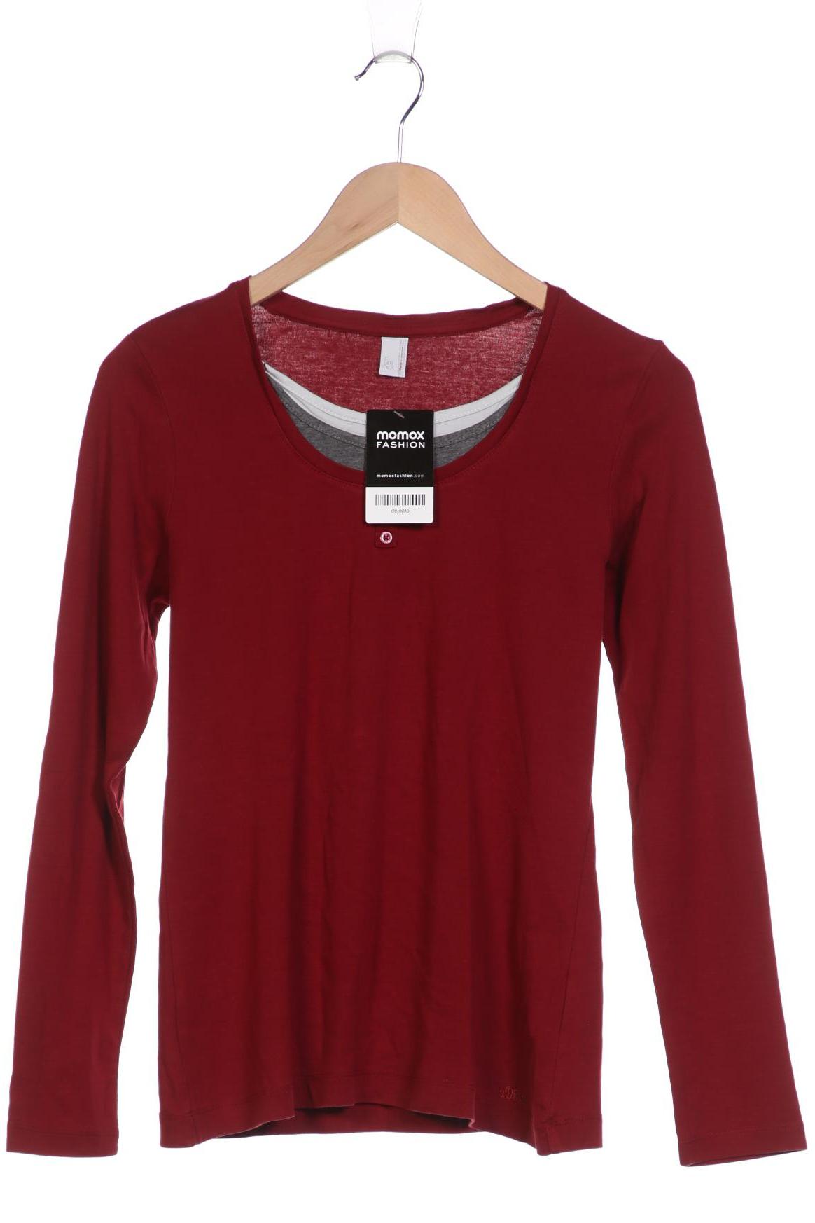 

QS by s.Oliver Damen Langarmshirt, rot, Gr. 40