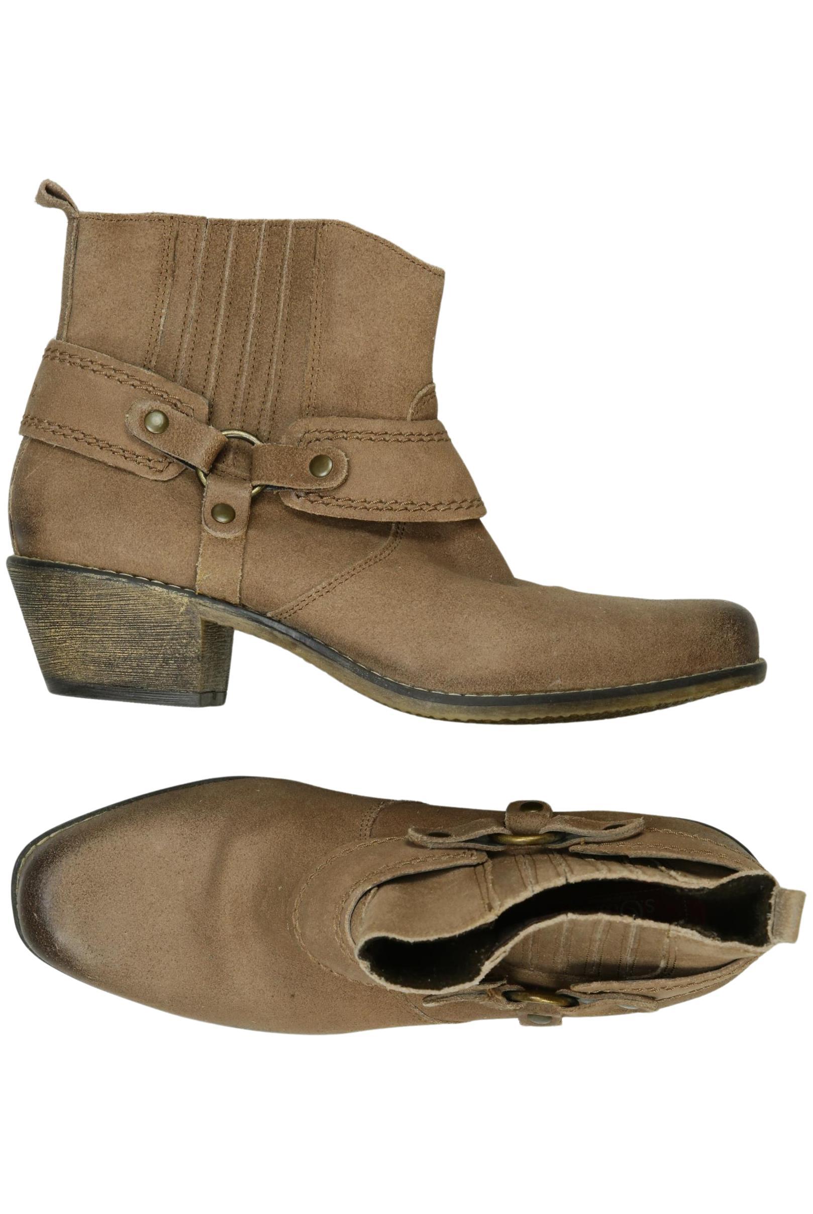 

QS by s.Oliver Damen Stiefelette, braun, Gr. 39