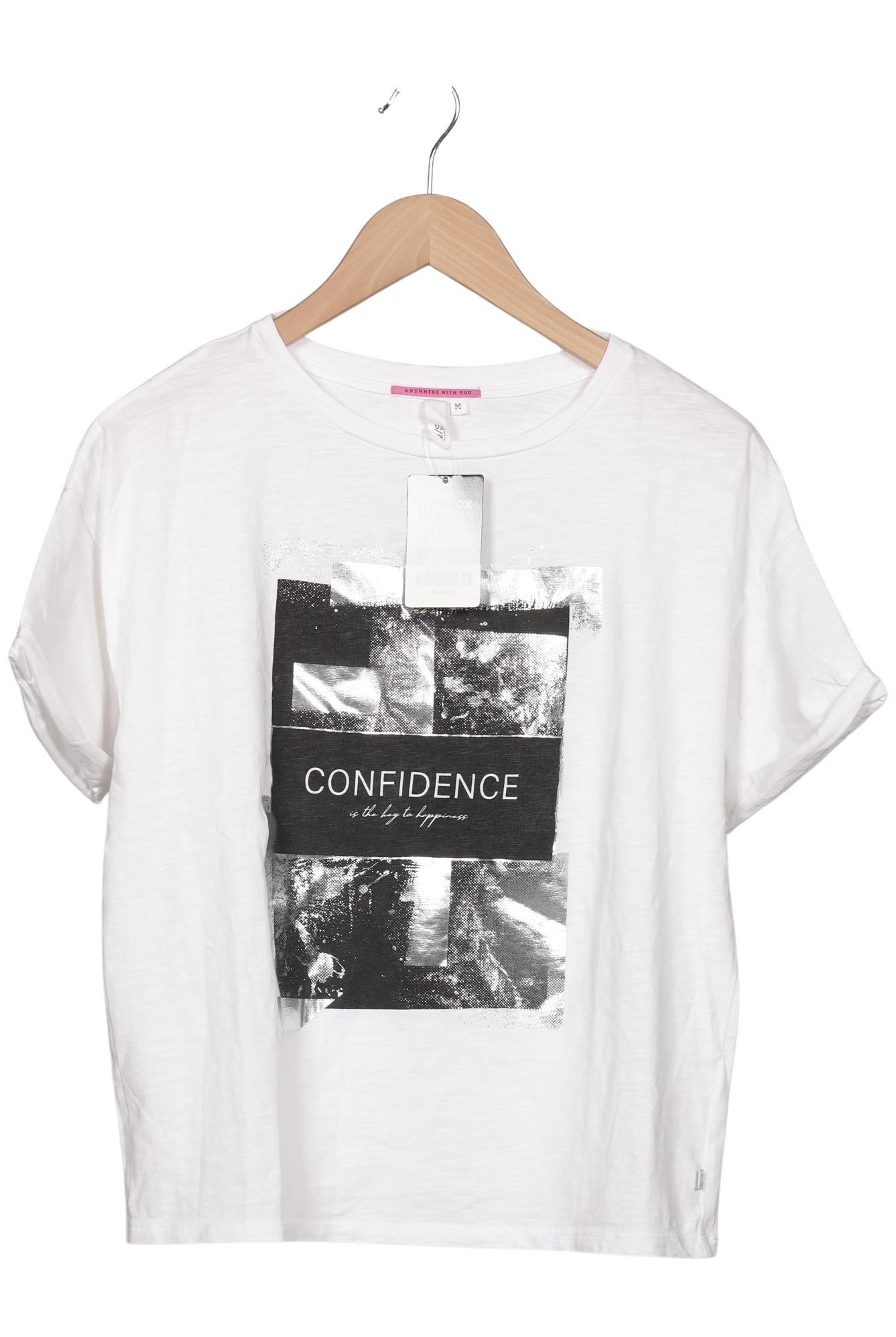 

QS by s.Oliver Damen T-Shirt, weiß, Gr. 38