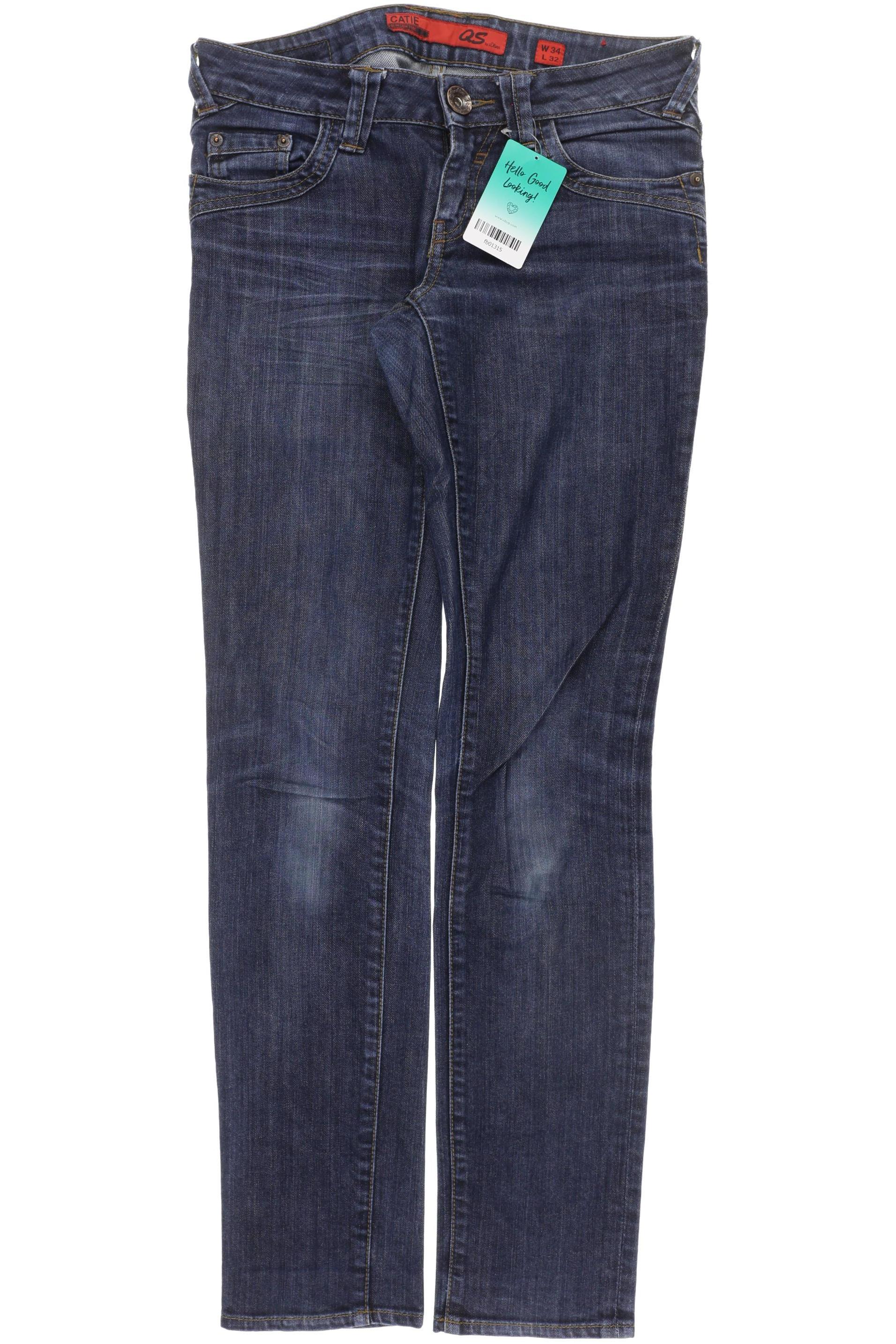 

QS by s.Oliver Damen Jeans, blau, Gr. 34