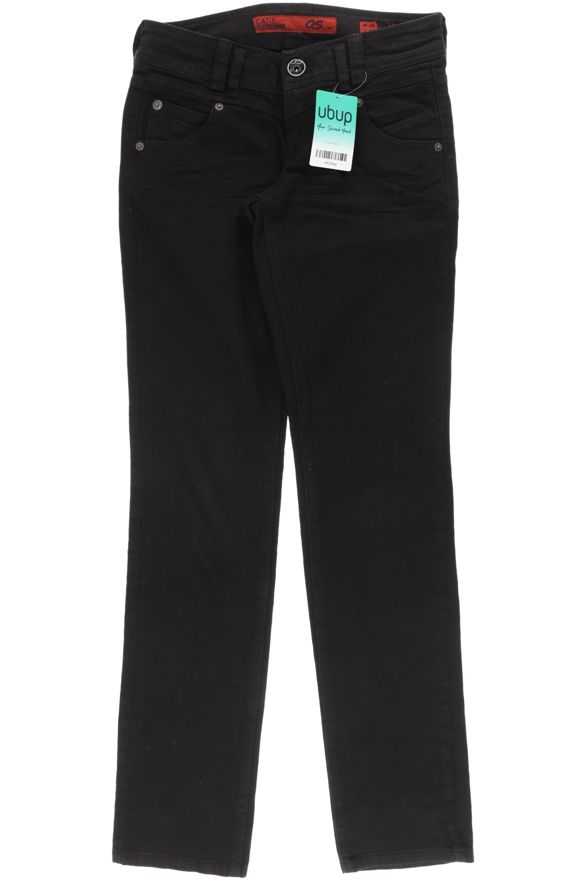 

QS by s.Oliver Damen Jeans, schwarz, Gr. 36