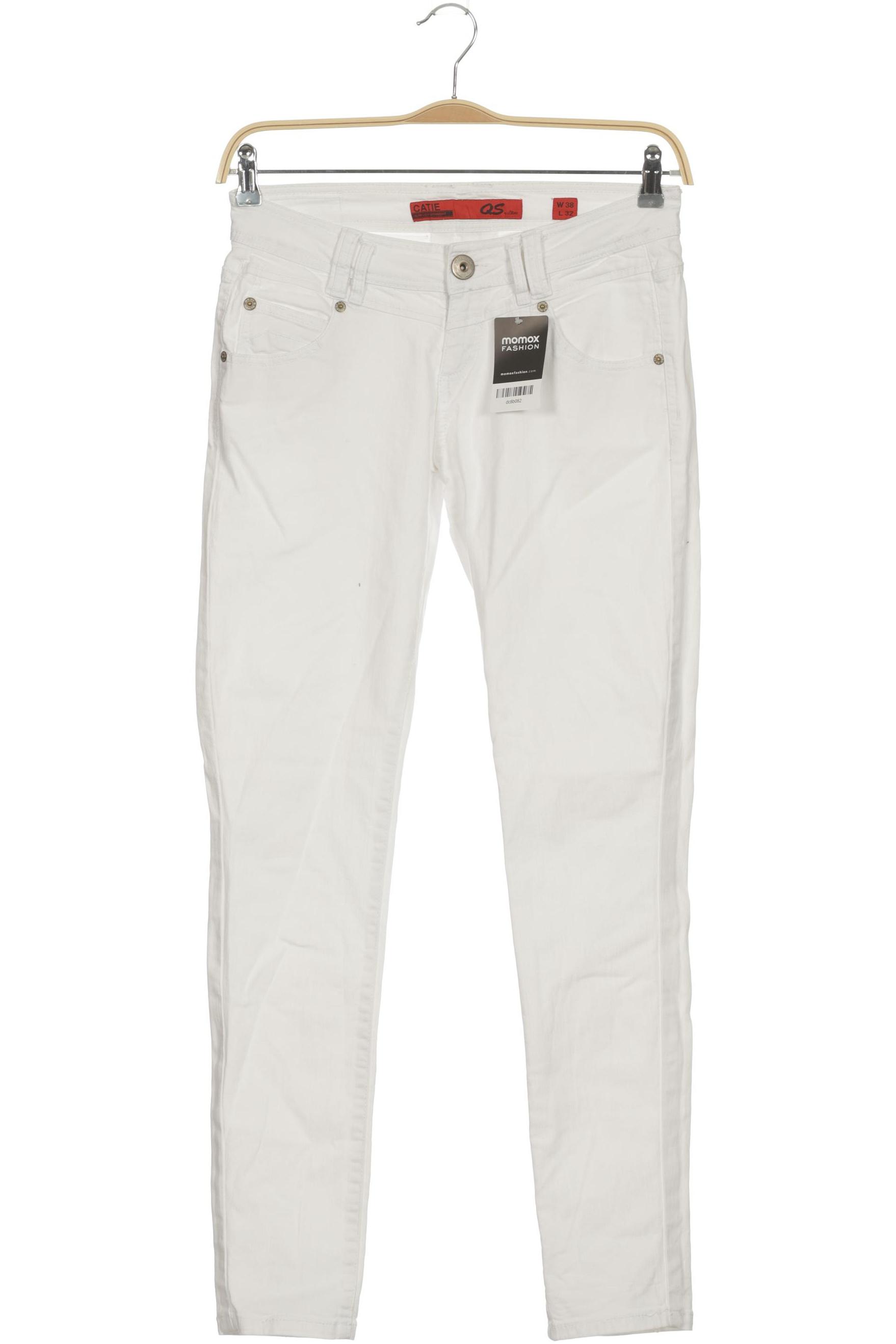 

QS by s.Oliver Damen Jeans, weiß, Gr. 38