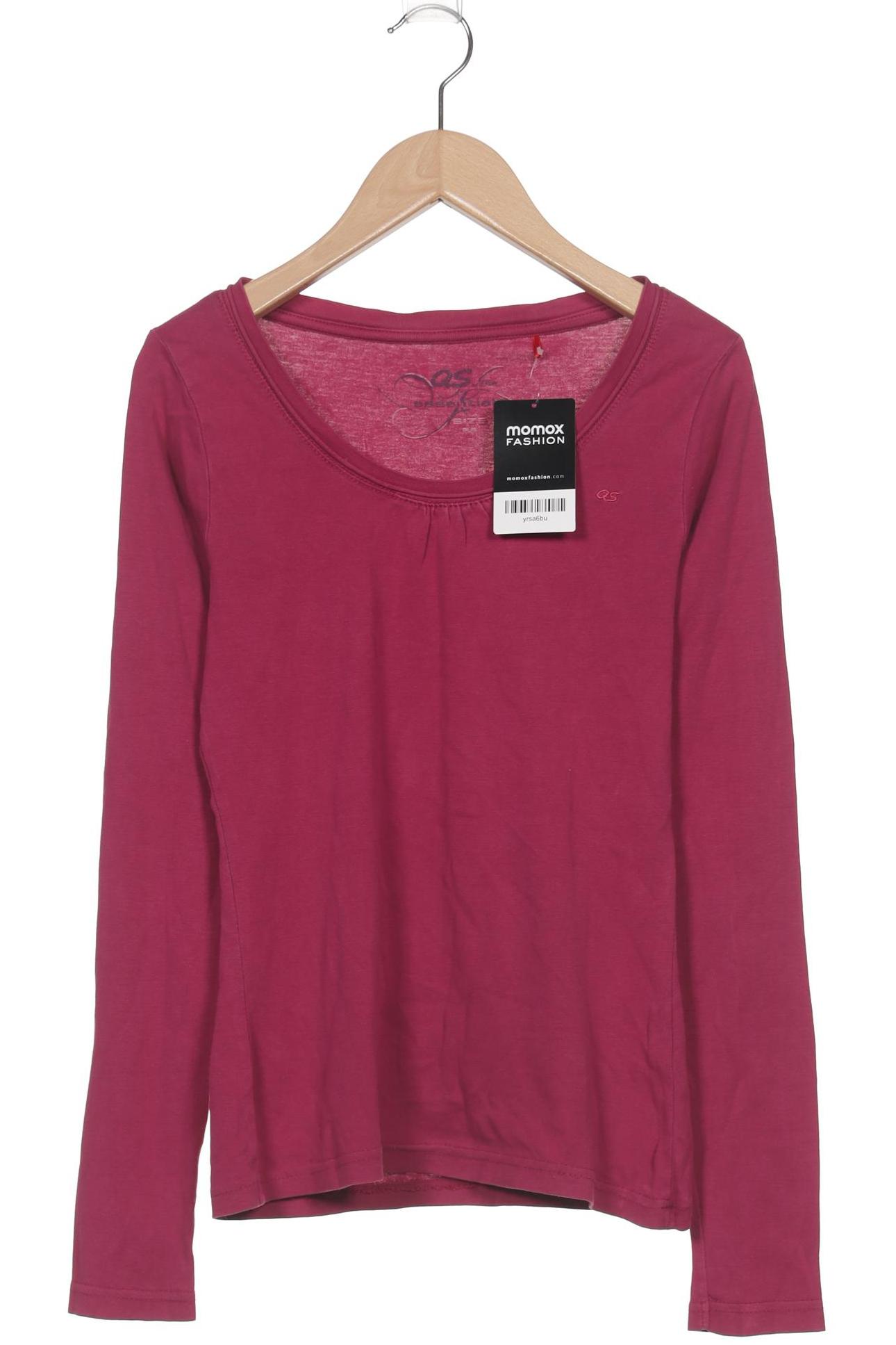 

QS by s.Oliver Damen Langarmshirt, pink, Gr. 38