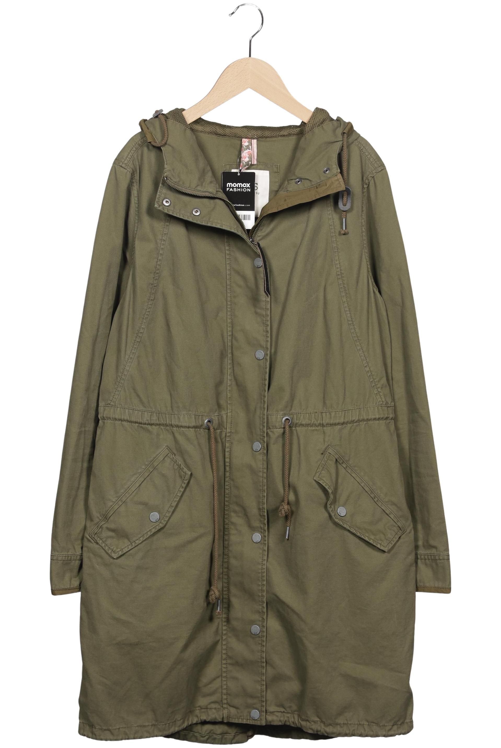 

QS by s.Oliver Damen Mantel, grün, Gr. 42