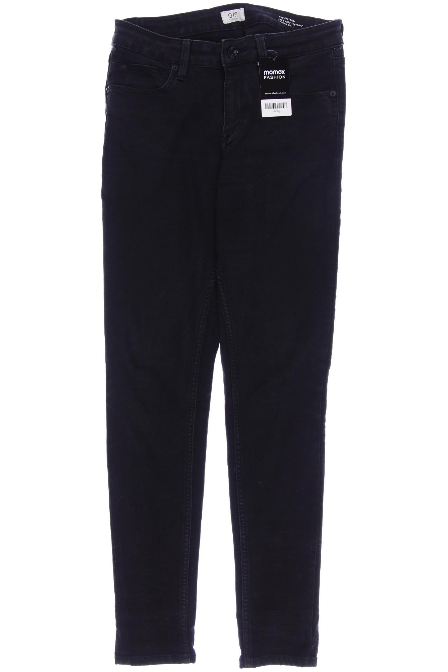 

QS by s.Oliver Damen Jeans, schwarz, Gr. 36