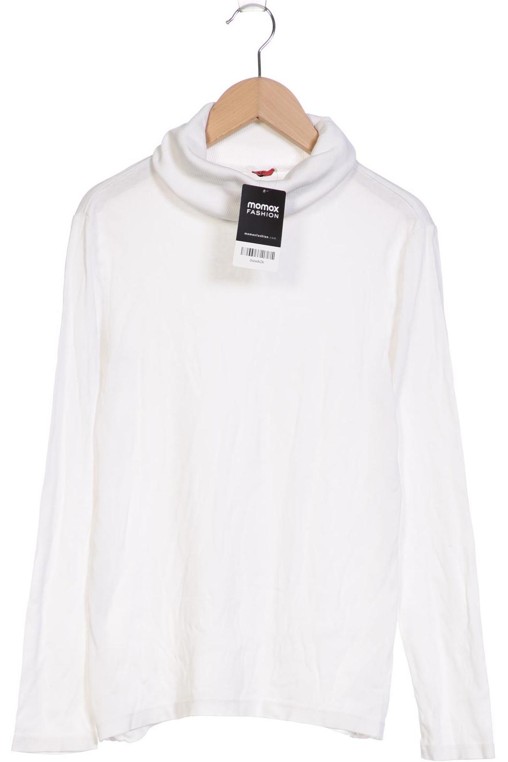 

QS by s.Oliver Damen Langarmshirt, weiß, Gr. 38