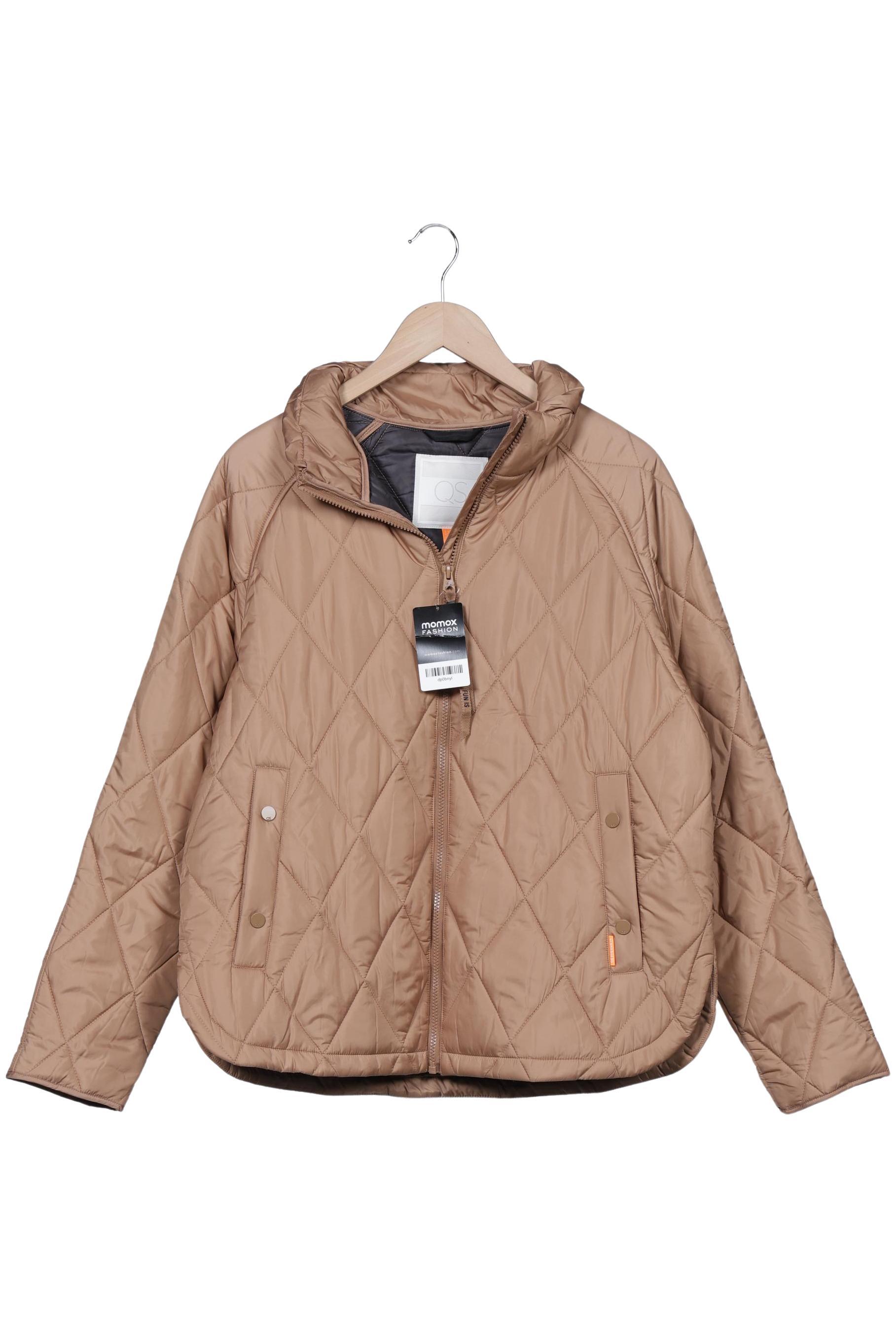 

QS by s.Oliver Damen Jacke, beige, Gr. 44