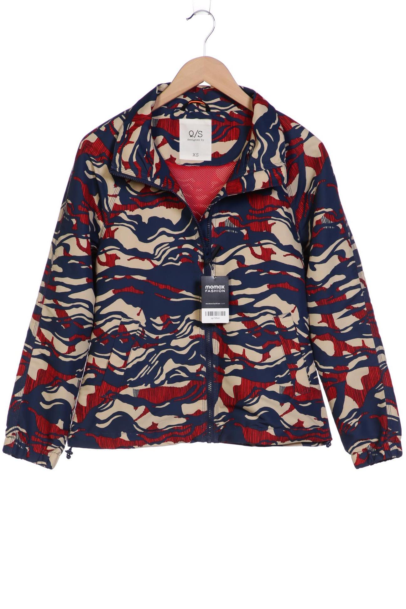 

QS by s.Oliver Damen Jacke, marineblau, Gr. 34