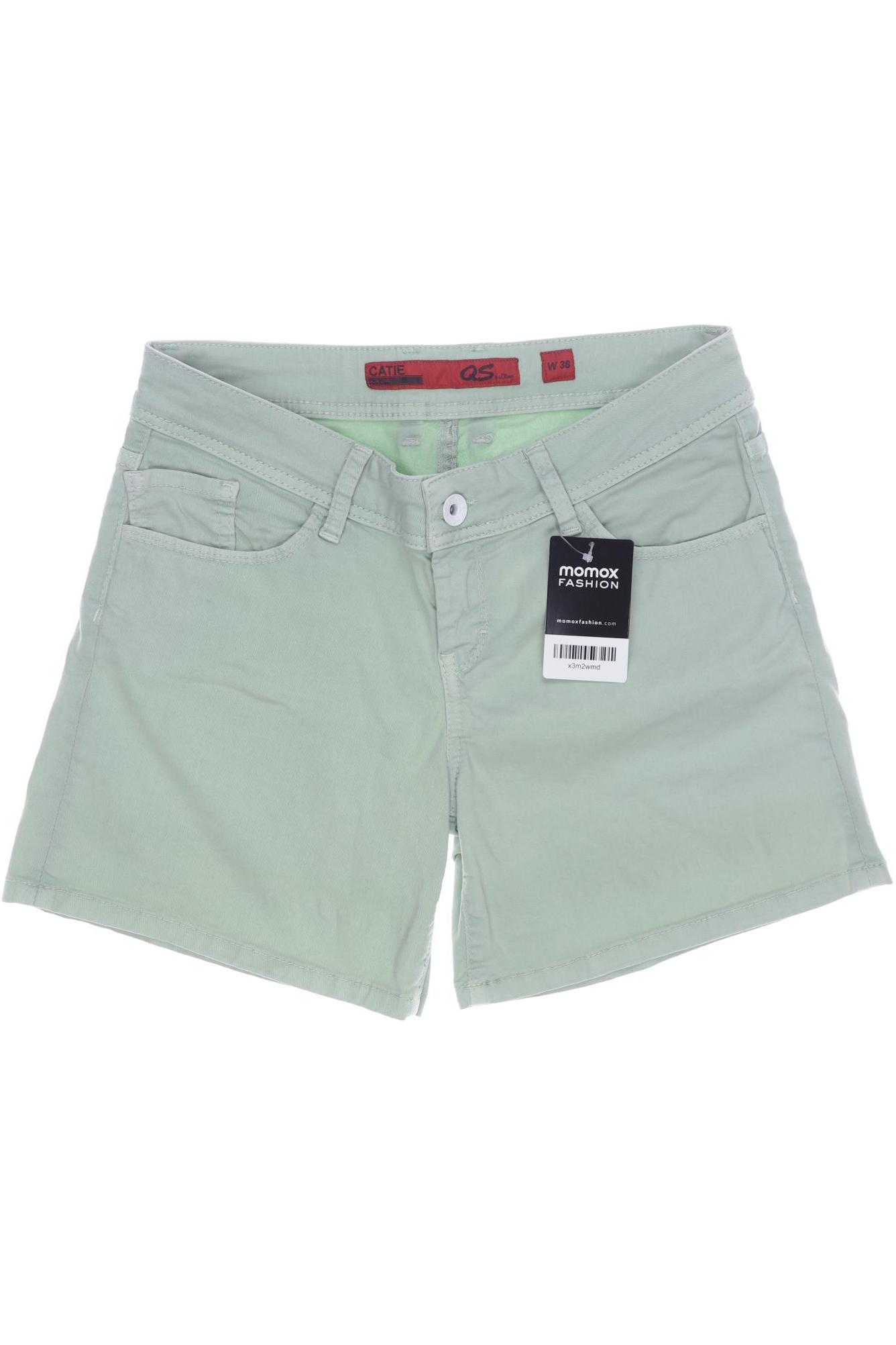 

QS by s.Oliver Damen Shorts, hellgrün, Gr. 38