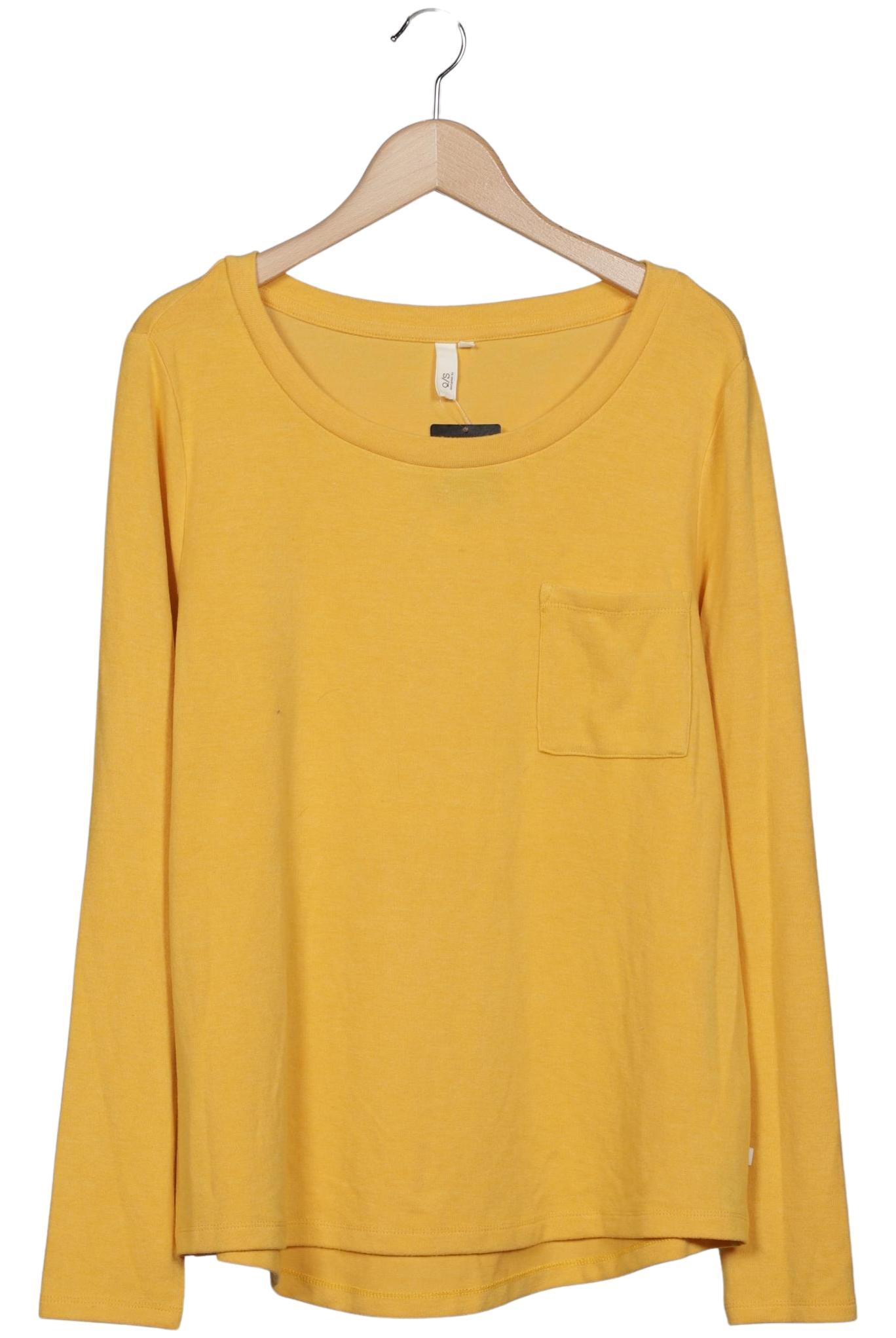 

QS by s.Oliver Damen Pullover, gelb, Gr. 46