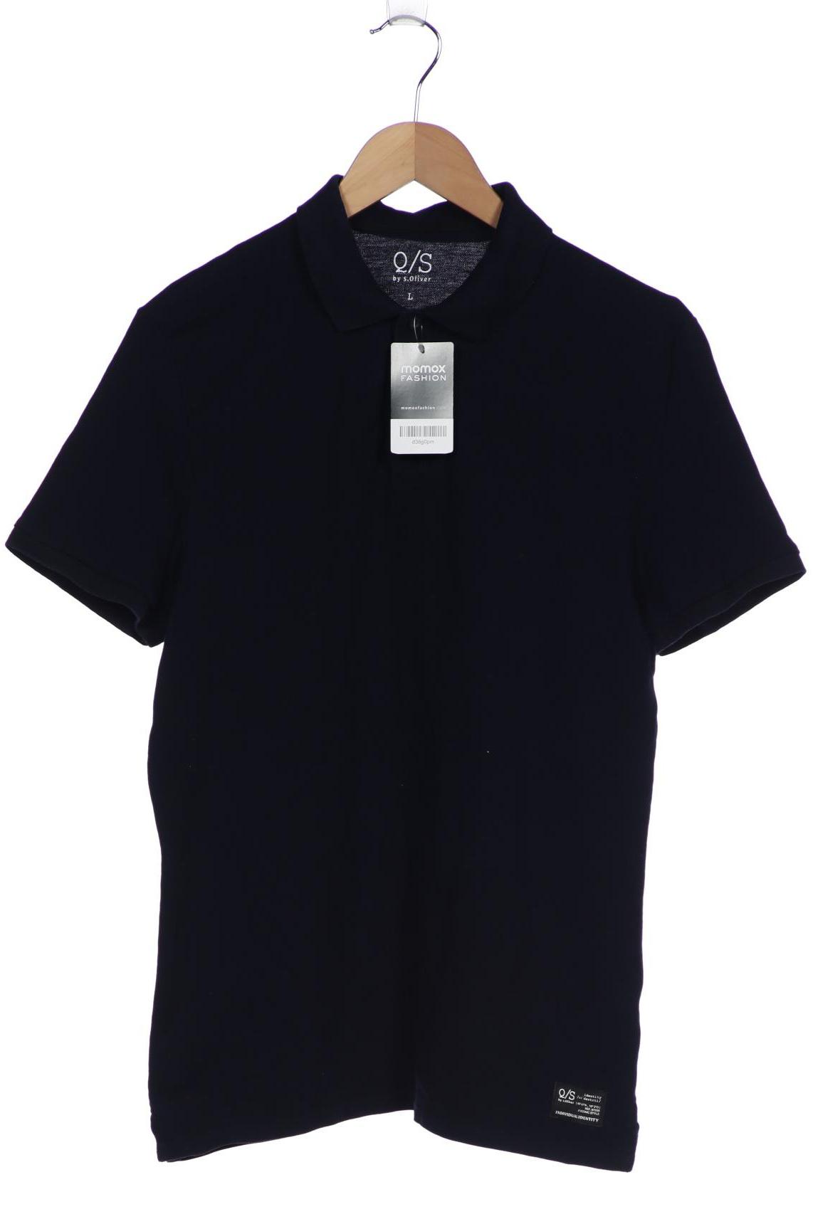 

QS by s.Oliver Herren Poloshirt, marineblau, Gr. 52