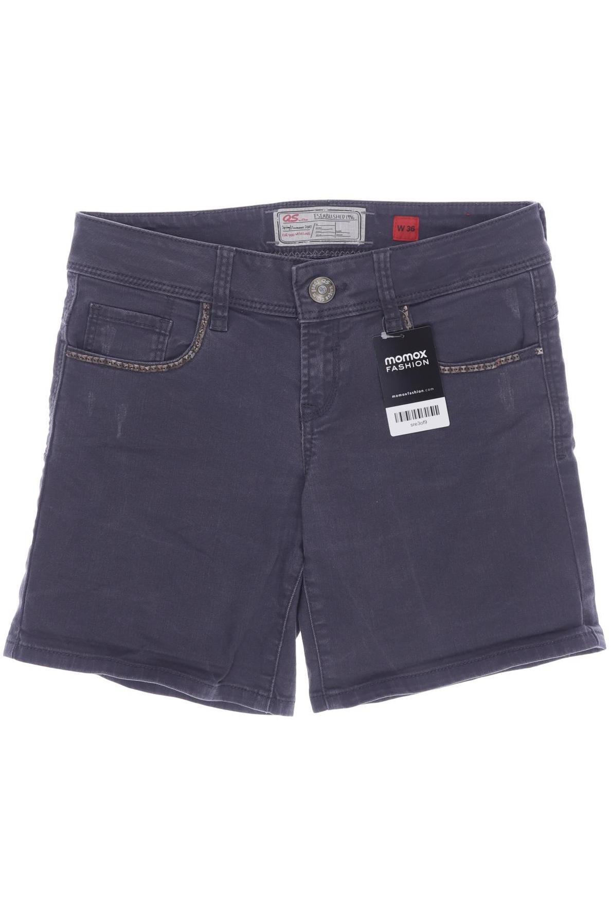 

QS by s.Oliver Damen Shorts, grau, Gr. 36