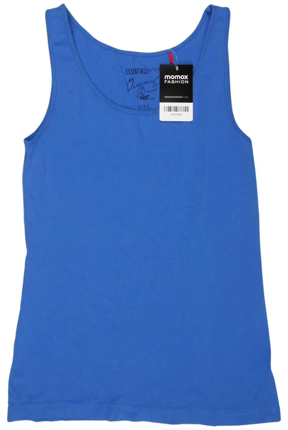 

QS by s.Oliver Damen Top, blau, Gr. 38