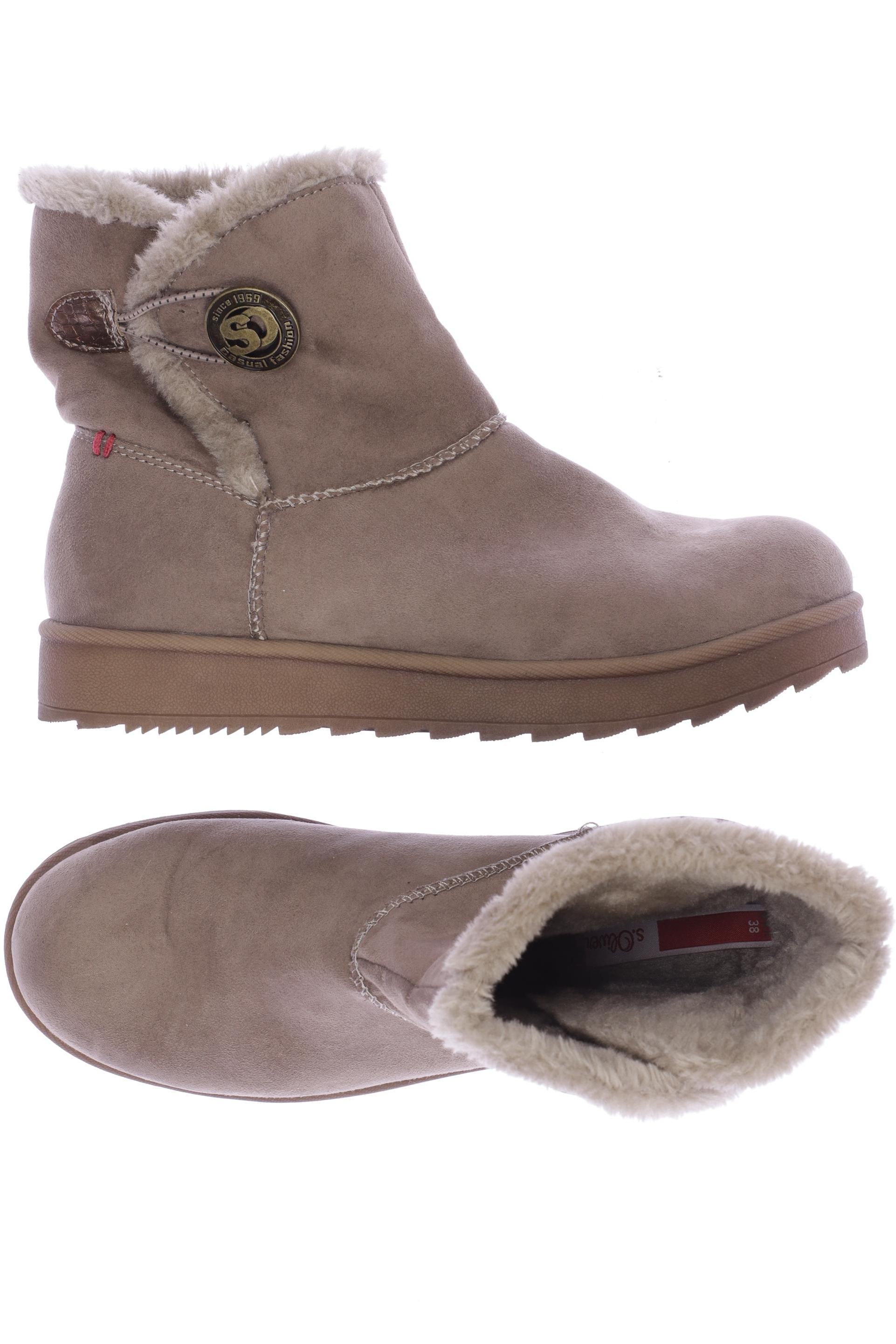 

QS by s.Oliver Damen Stiefelette, grau, Gr. 38