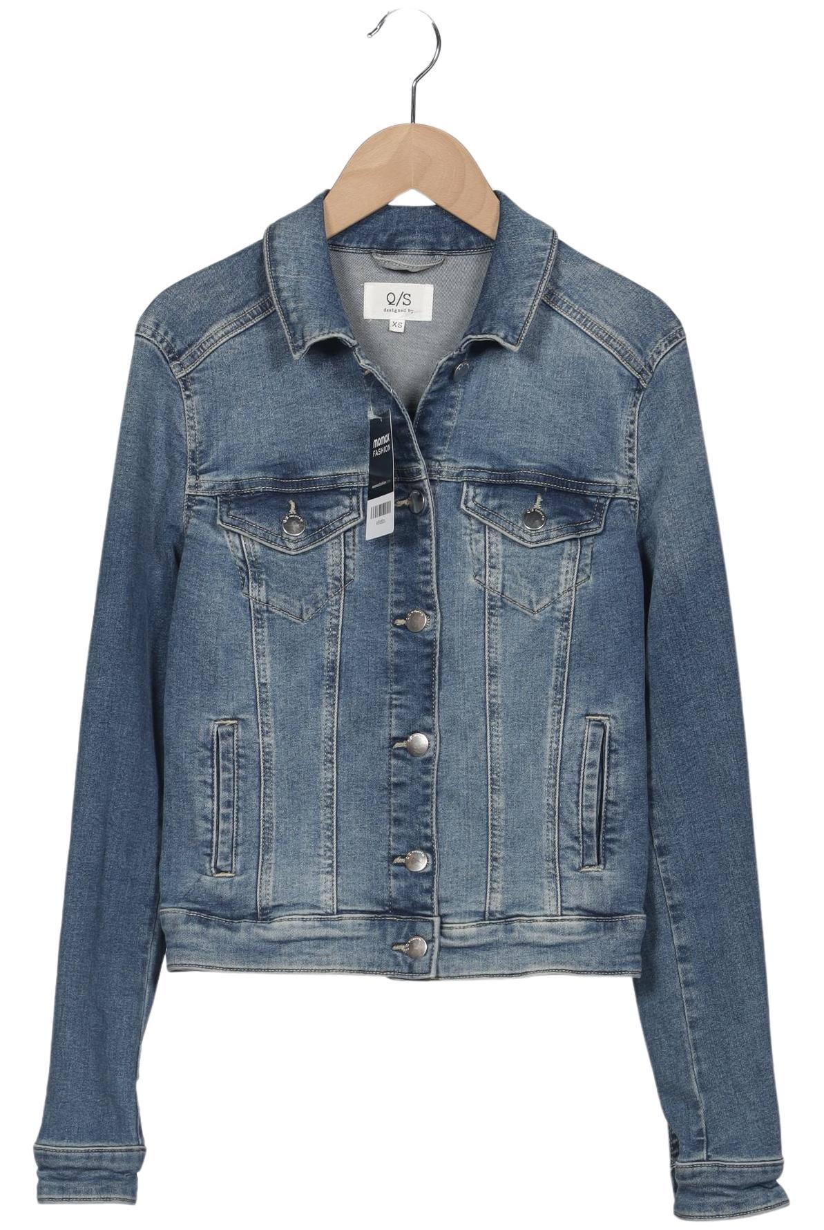 

QS by s.Oliver Damen Jacke, blau, Gr. 34