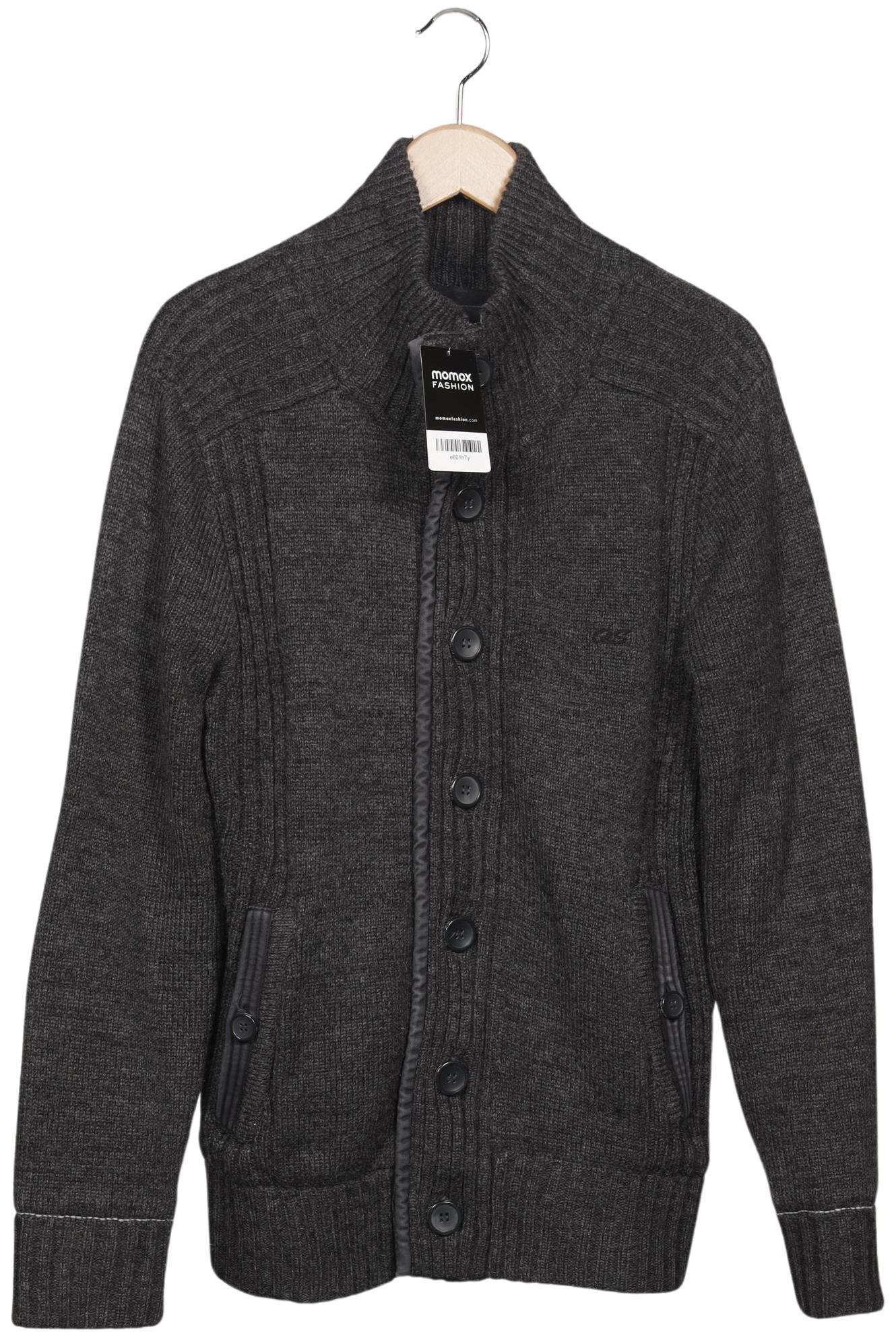 

QS by s.Oliver Herren Strickjacke, grau, Gr. 48