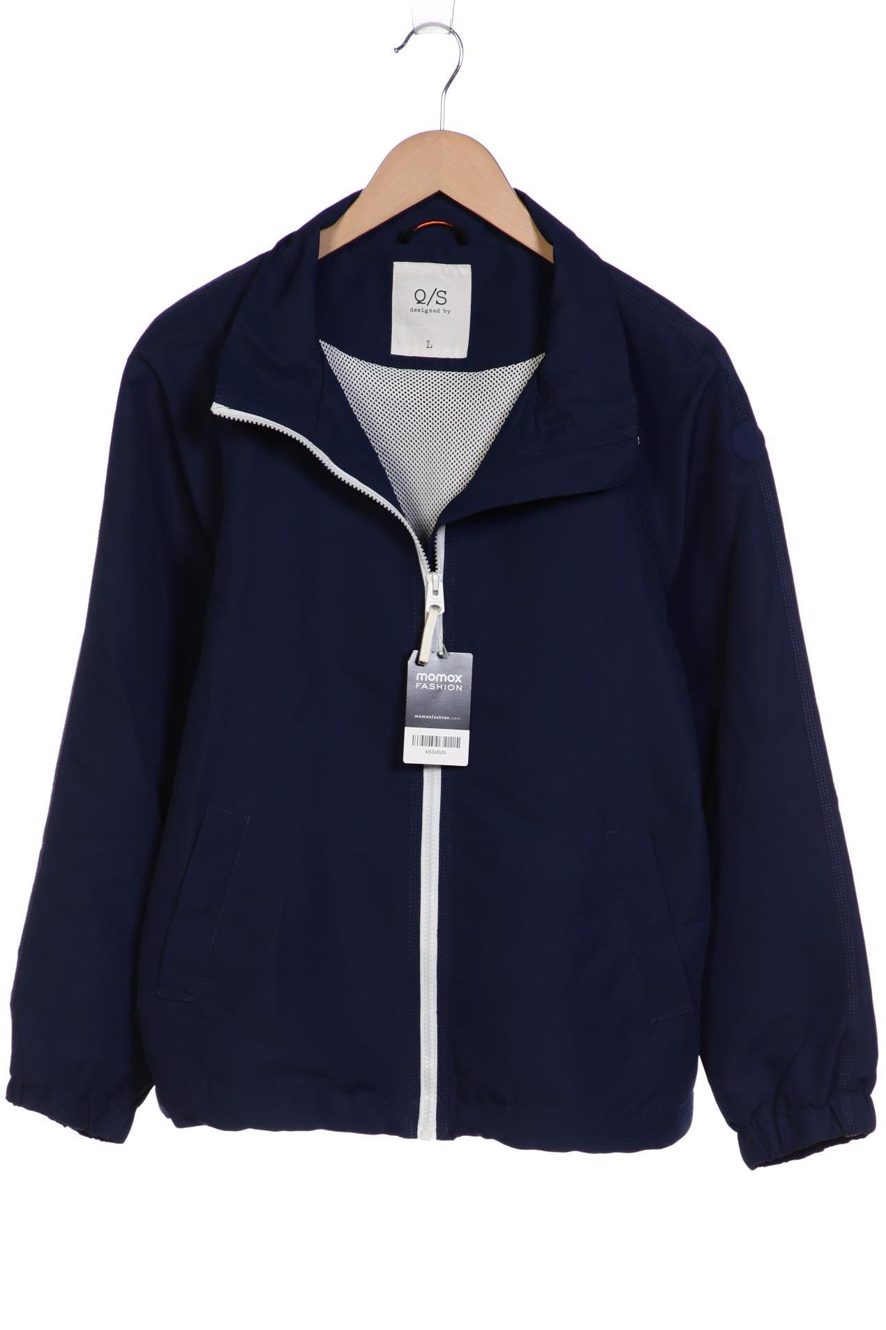 

QS by s.Oliver Damen Jacke, marineblau, Gr. 42