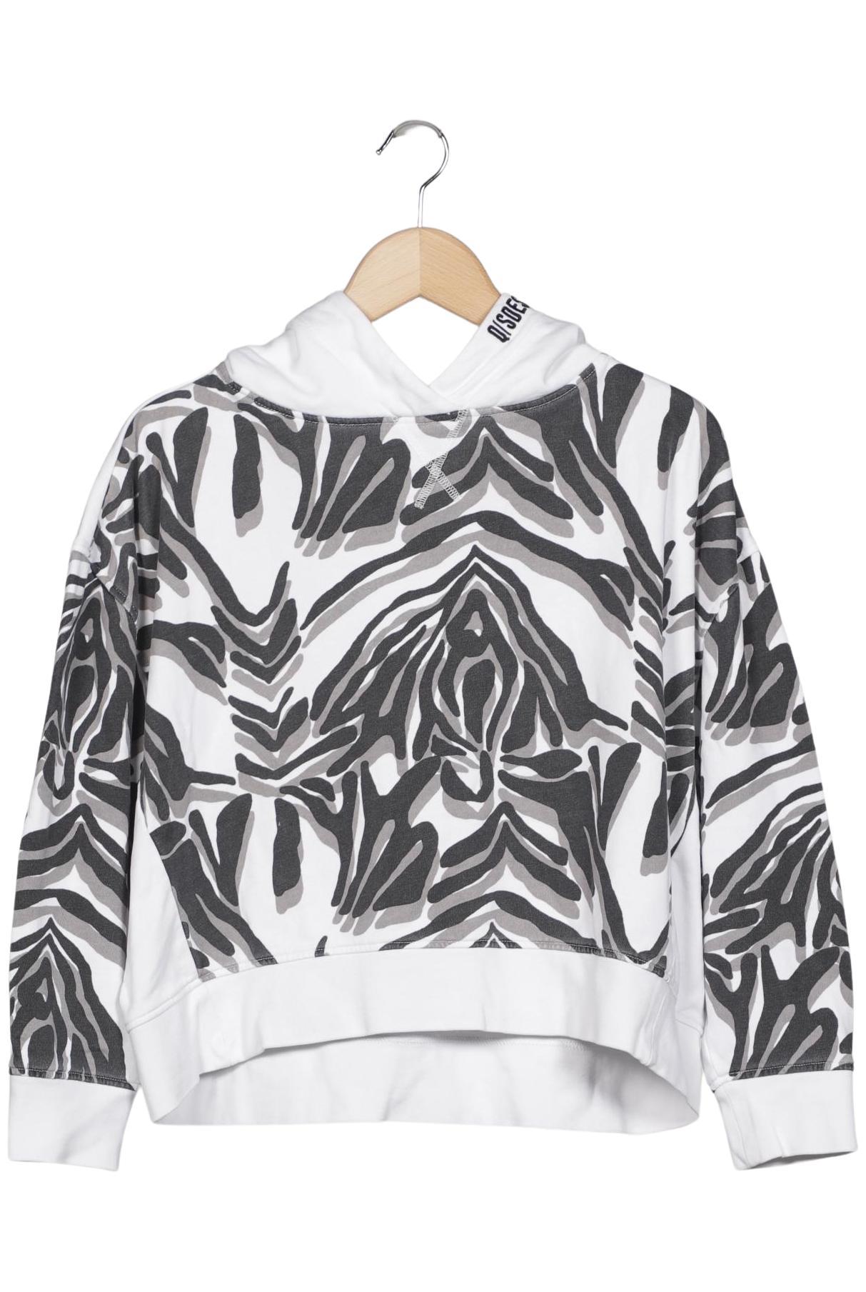 

QS by s.Oliver Damen Kapuzenpullover, weiß, Gr. 36