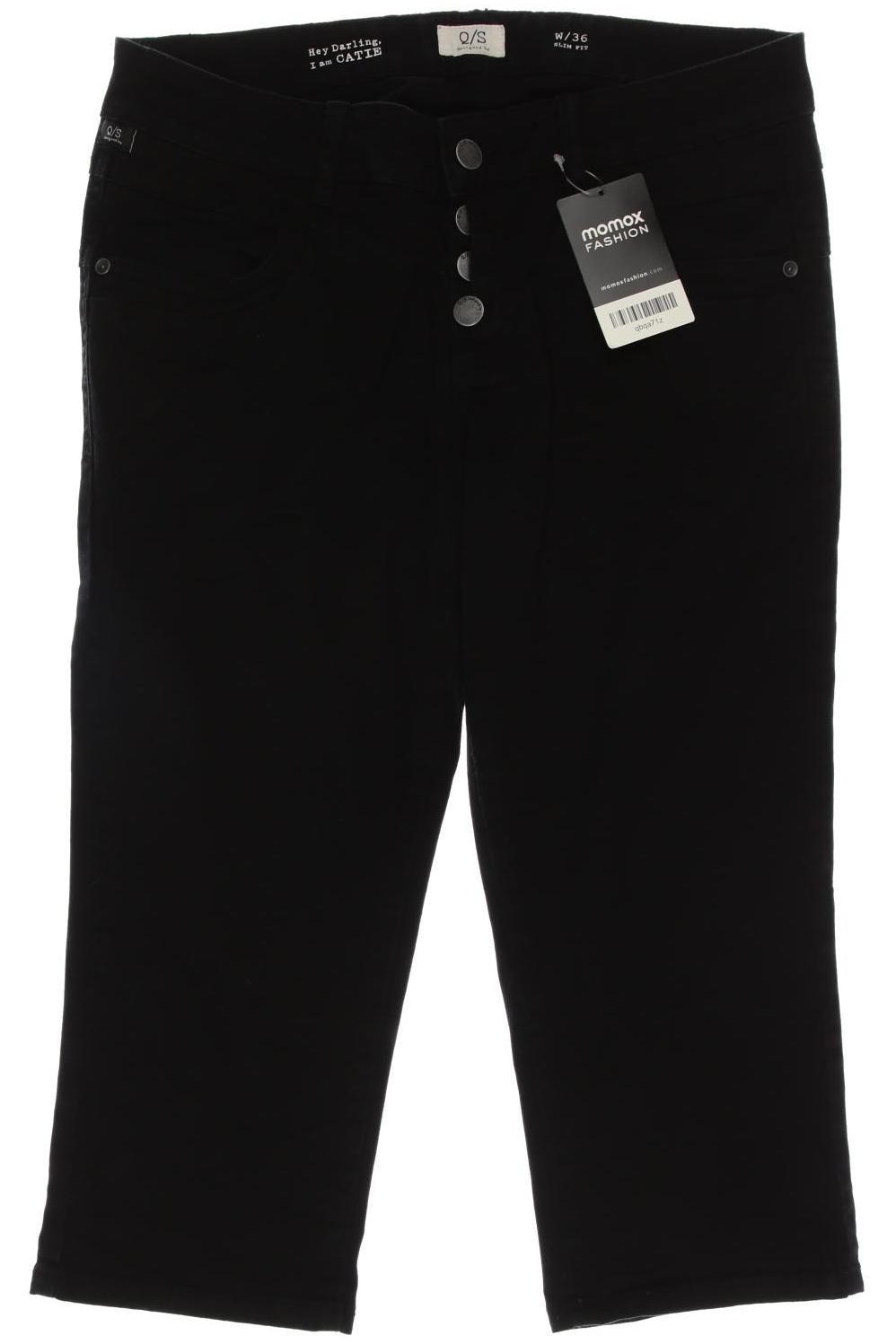 

QS by s.Oliver Damen Jeans, schwarz, Gr. 36