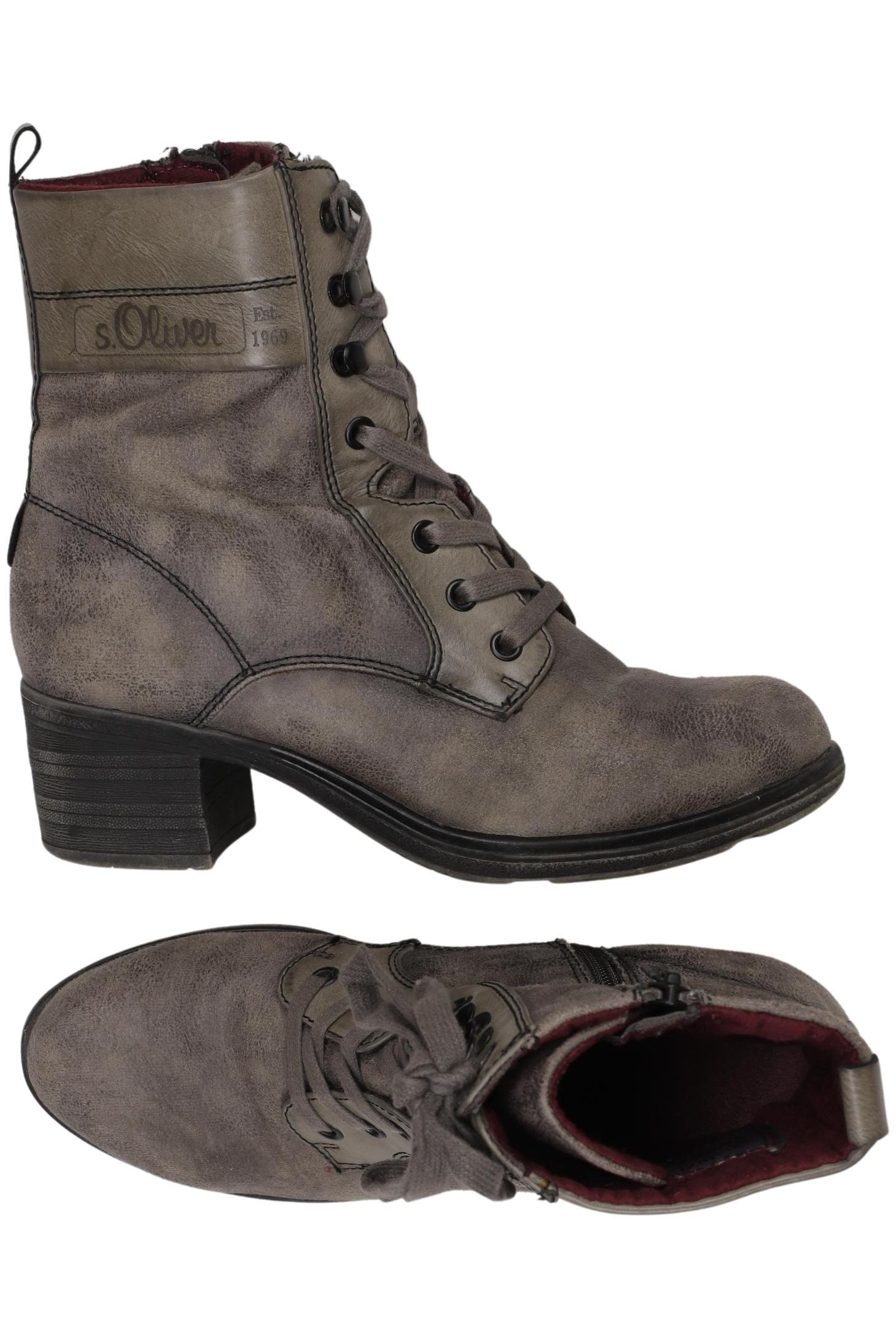 

QS by s.Oliver Damen Stiefelette, braun, Gr. 38