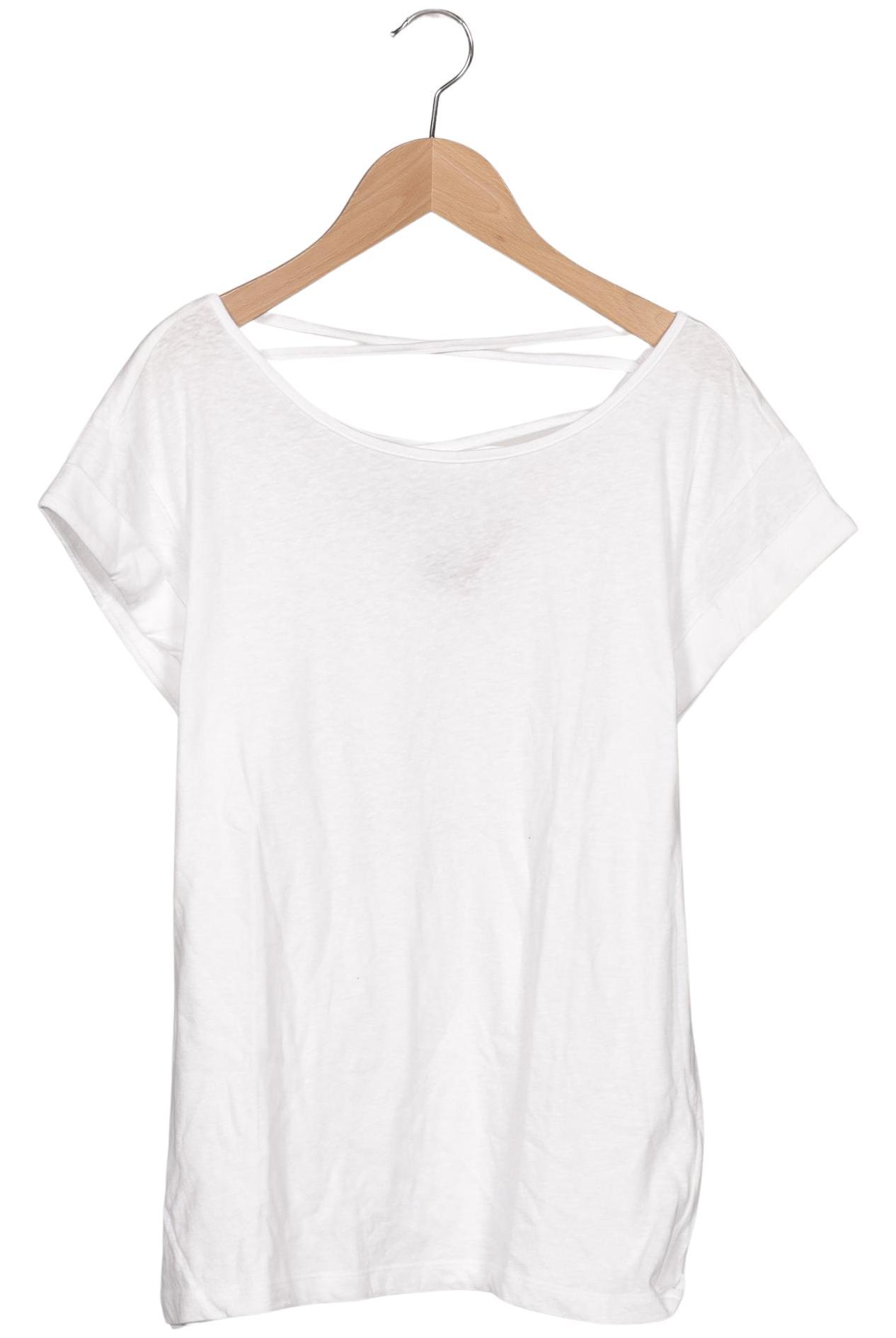 

QS by s.Oliver Damen T-Shirt, weiß, Gr. 36