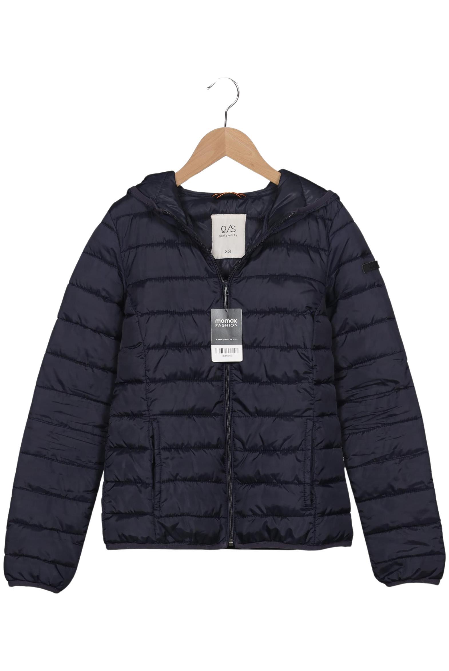 

QS by s.Oliver Damen Jacke, marineblau, Gr. 34
